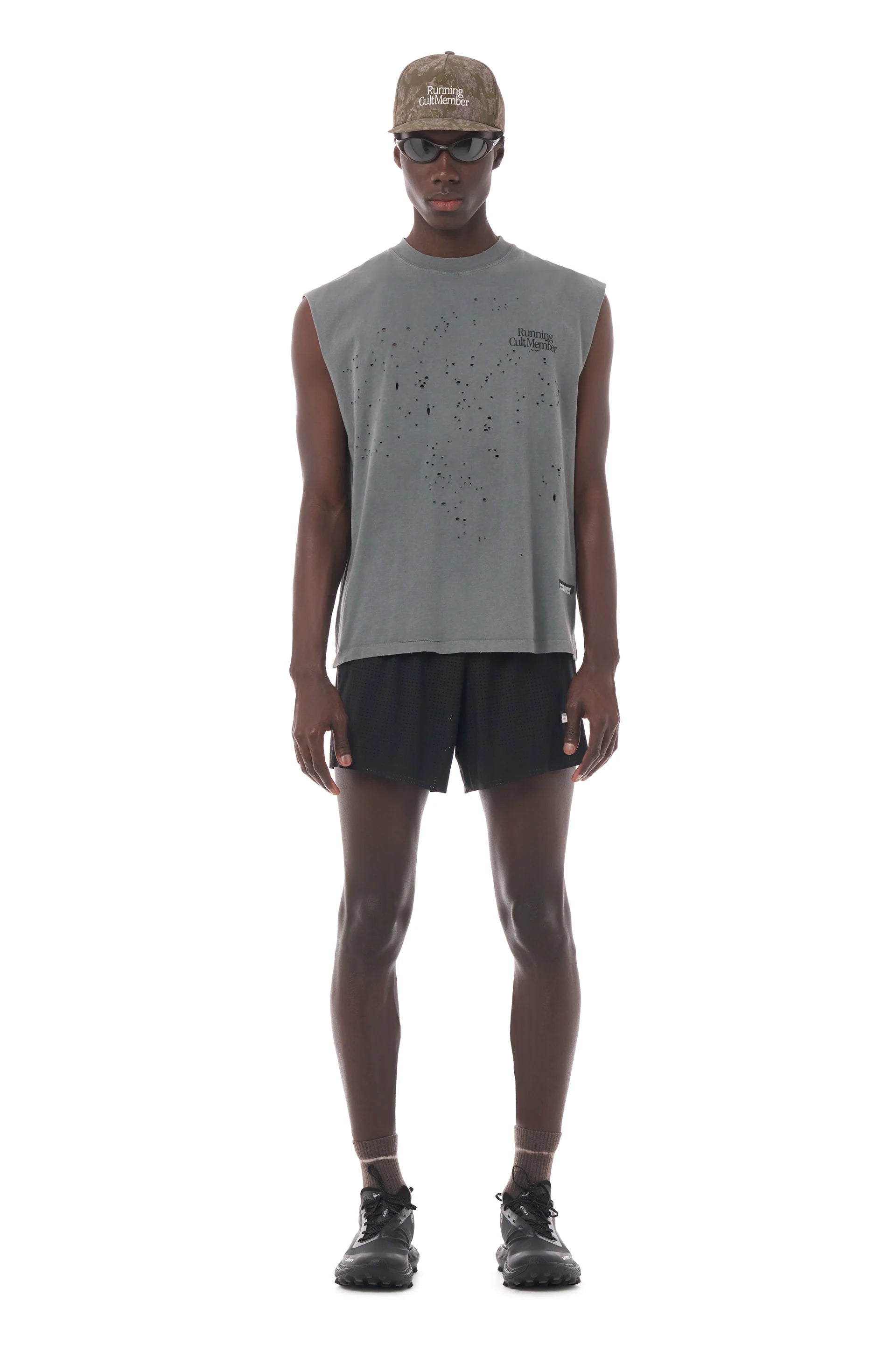 SATISFY MOTHTECH™ MUSCLE TEE RUNNING CULT MEMBER