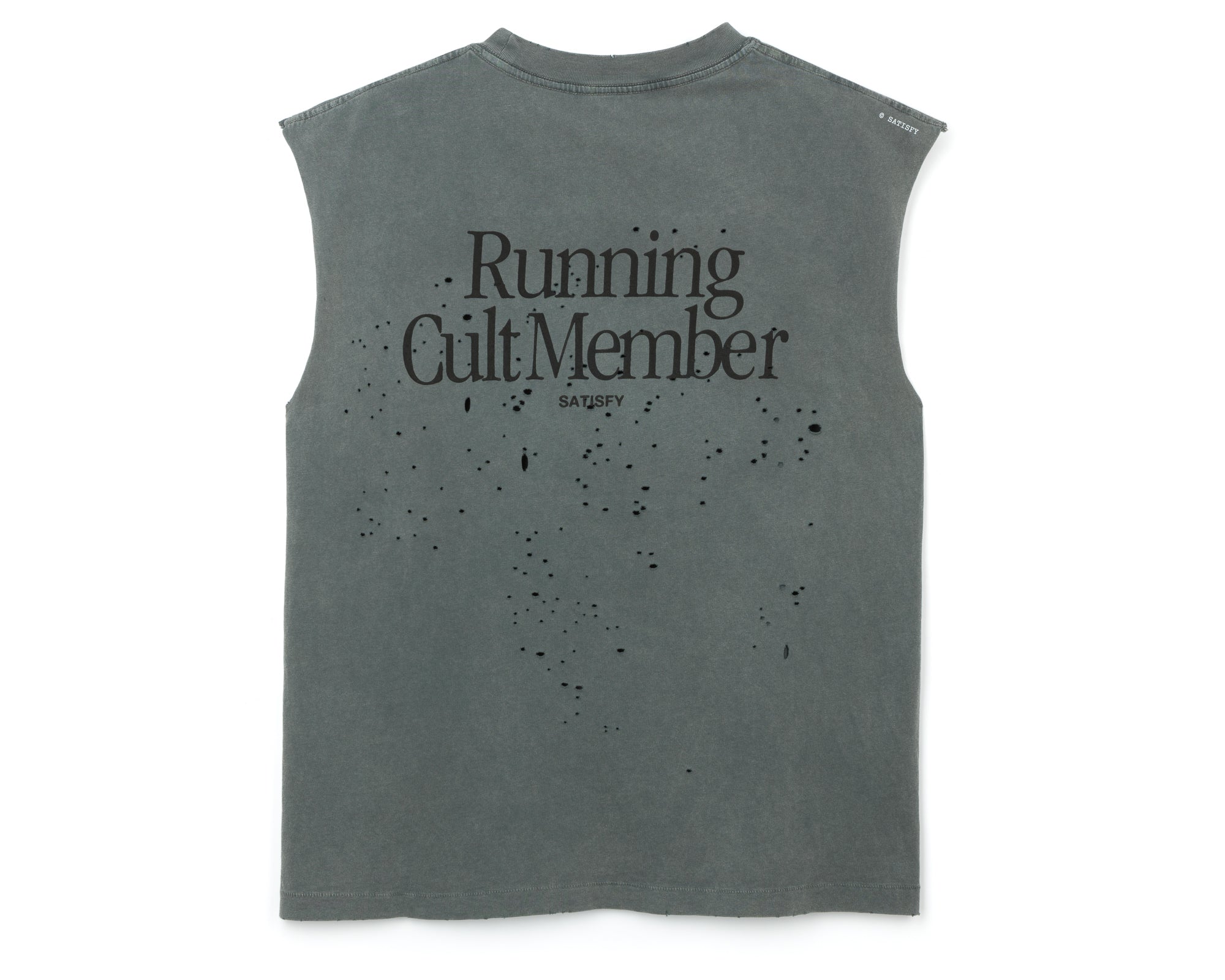 SATISFY MOTHTECH™ MUSCLE TEE RUNNING CULT MEMBER