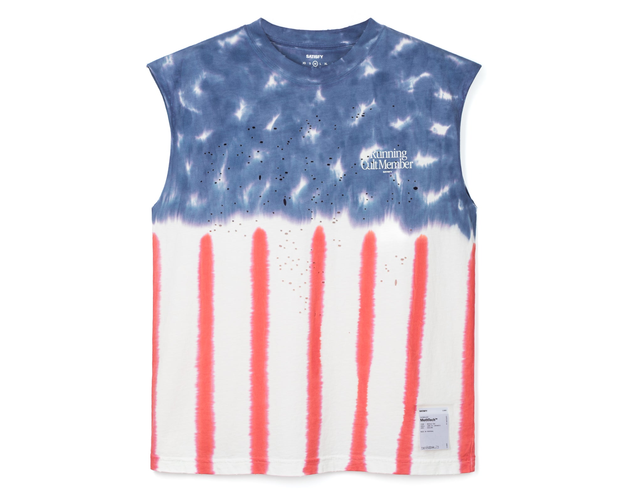 SATISFY MOTHTECH™ MUSCLE TEE RUNNING CULT MEMBER