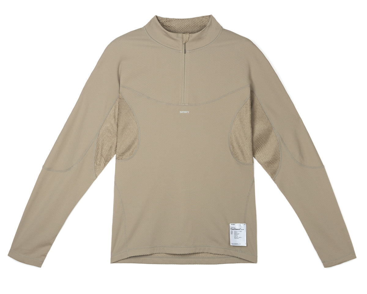 SATISFY FuzzFleece™ Octa® Half-Zip Long Tee