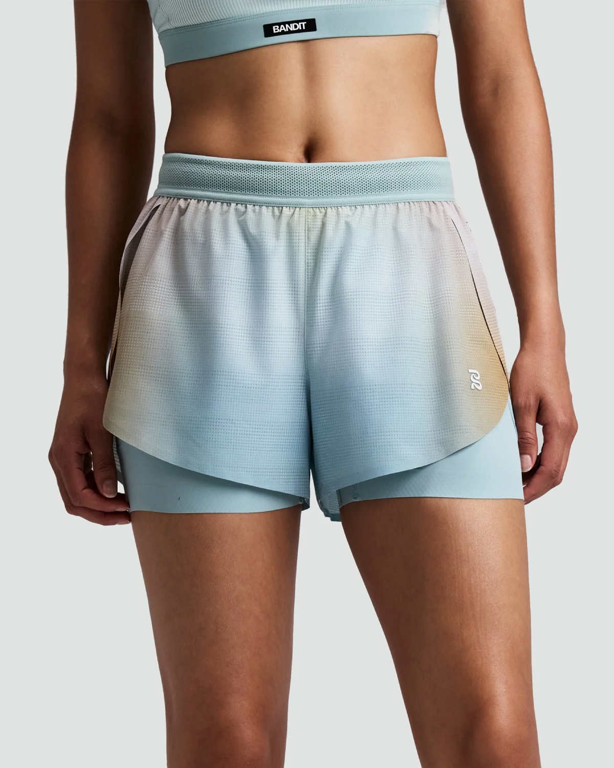 BANDIT RUNNING WOMEN'S COOLGRID™ 2-IN-1 RUN SHORT