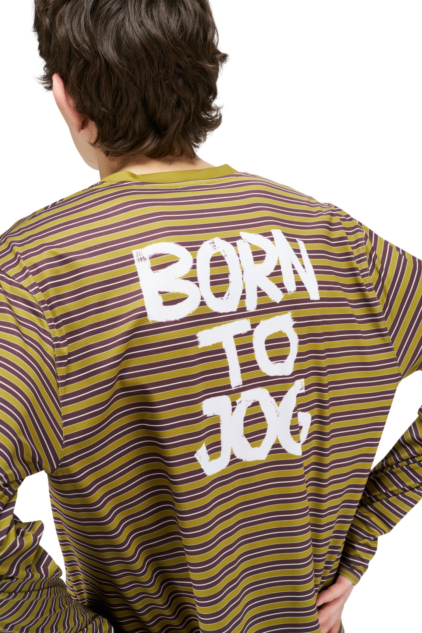 UNNA BORN TO JOG LS STRIPED M