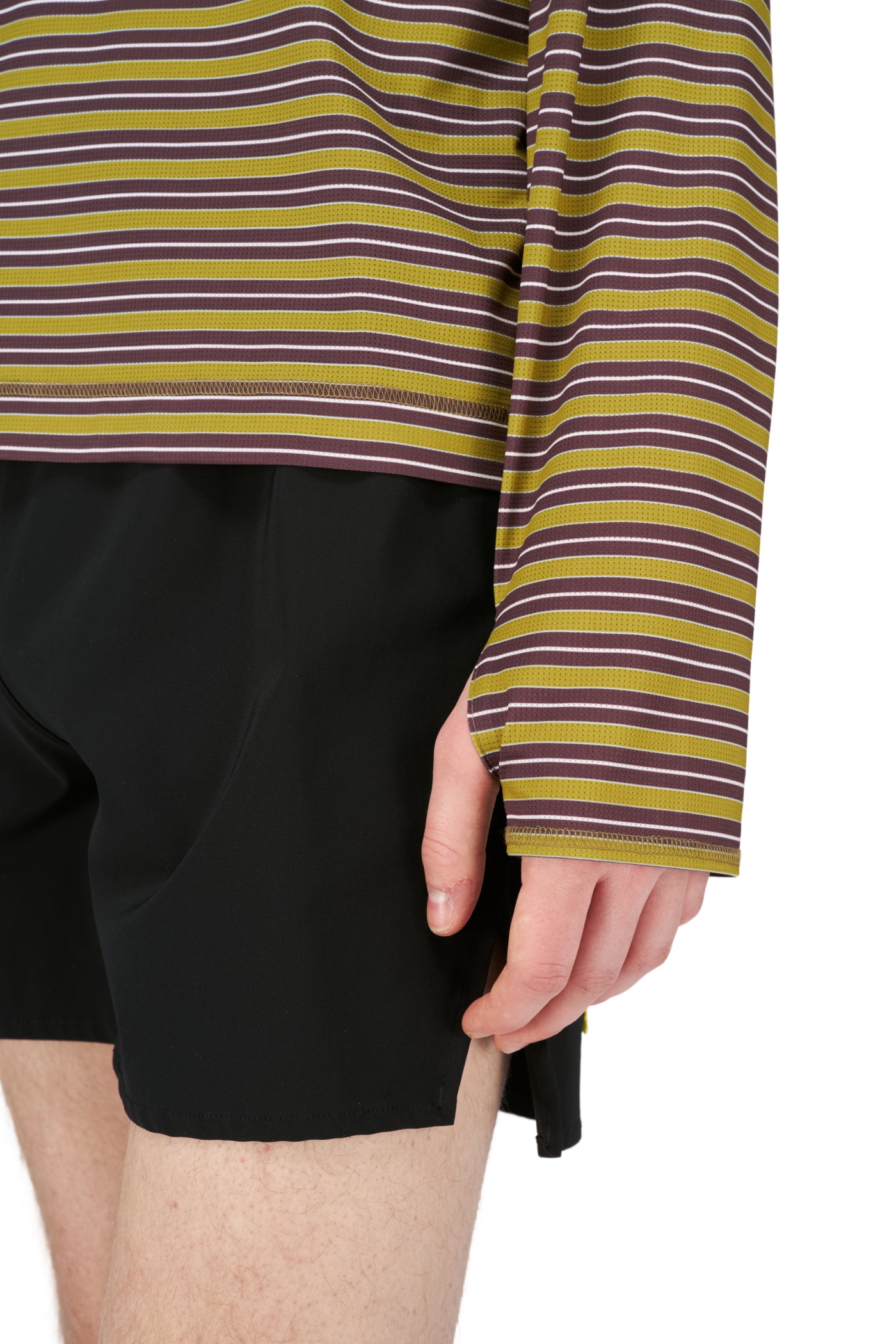 UNNA BORN TO JOG LS STRIPED M