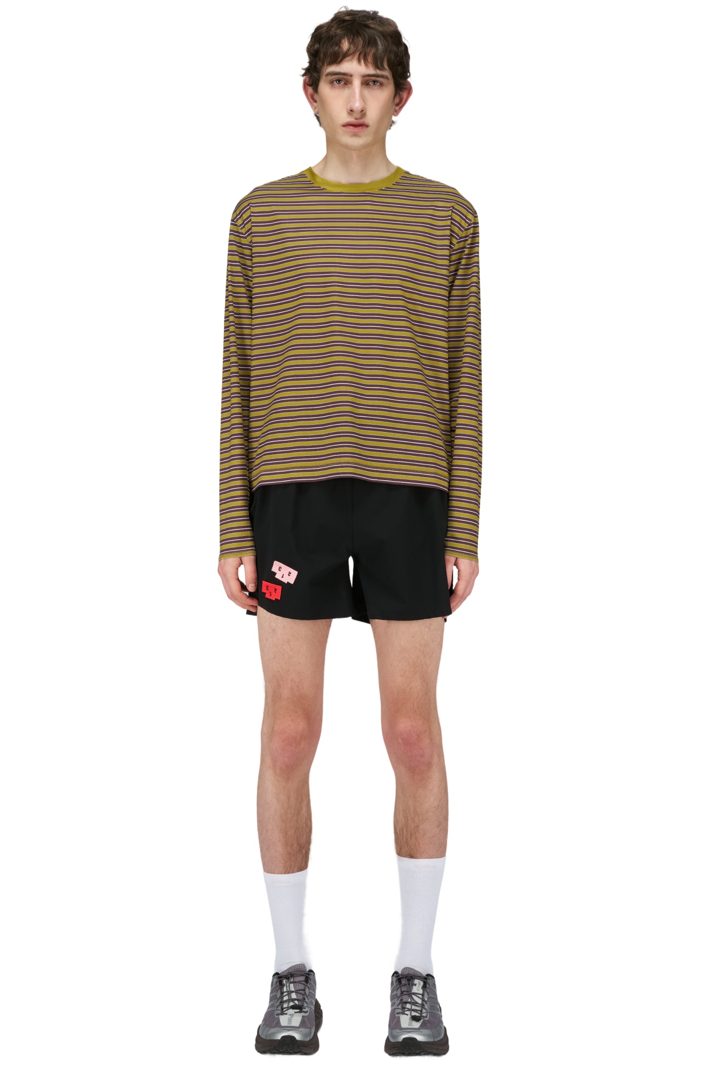 UNNA BORN TO JOG LS STRIPED M