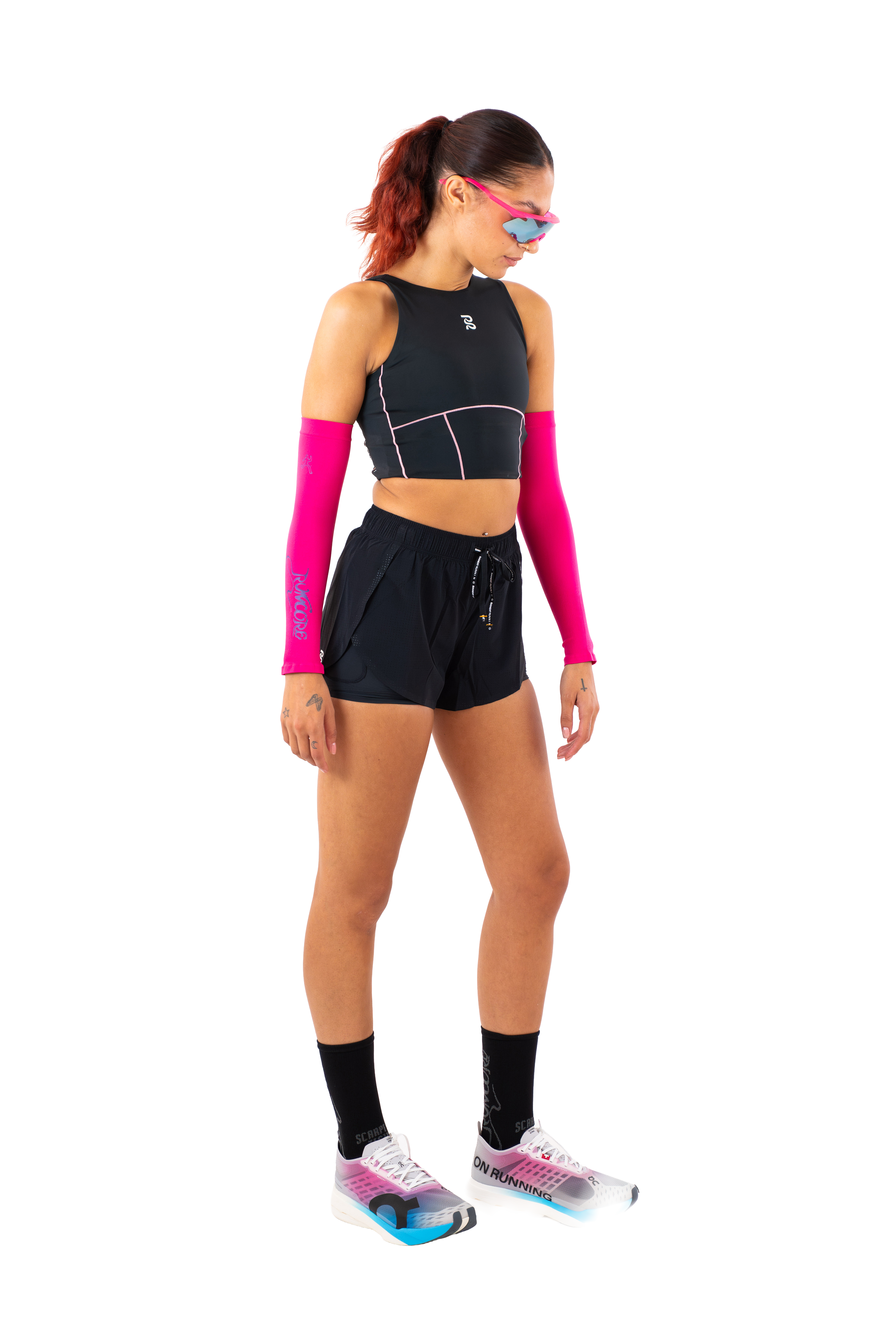 Armsleeve Runcore rosa/viola