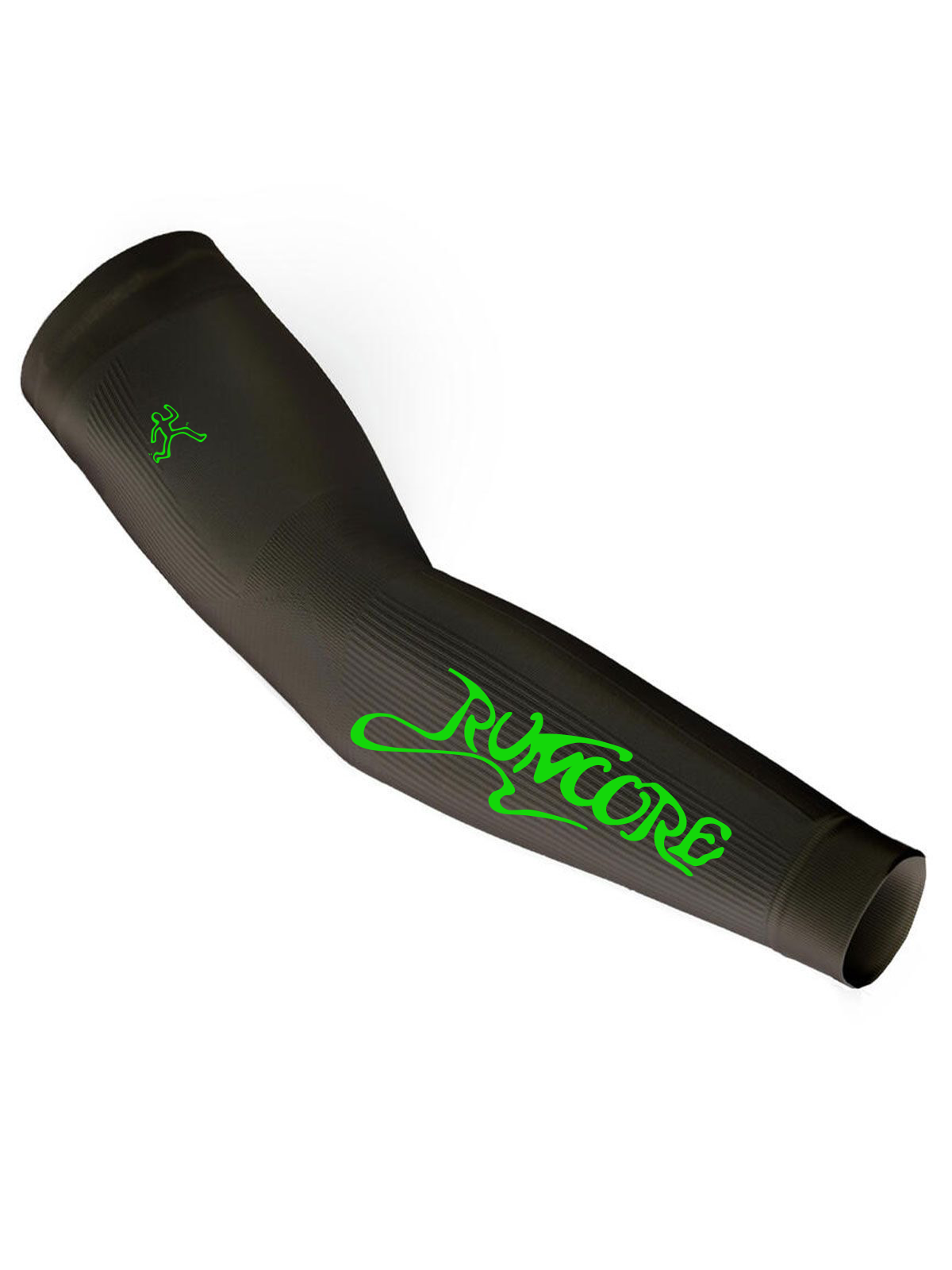 Armsleeve Runcore nero/verde