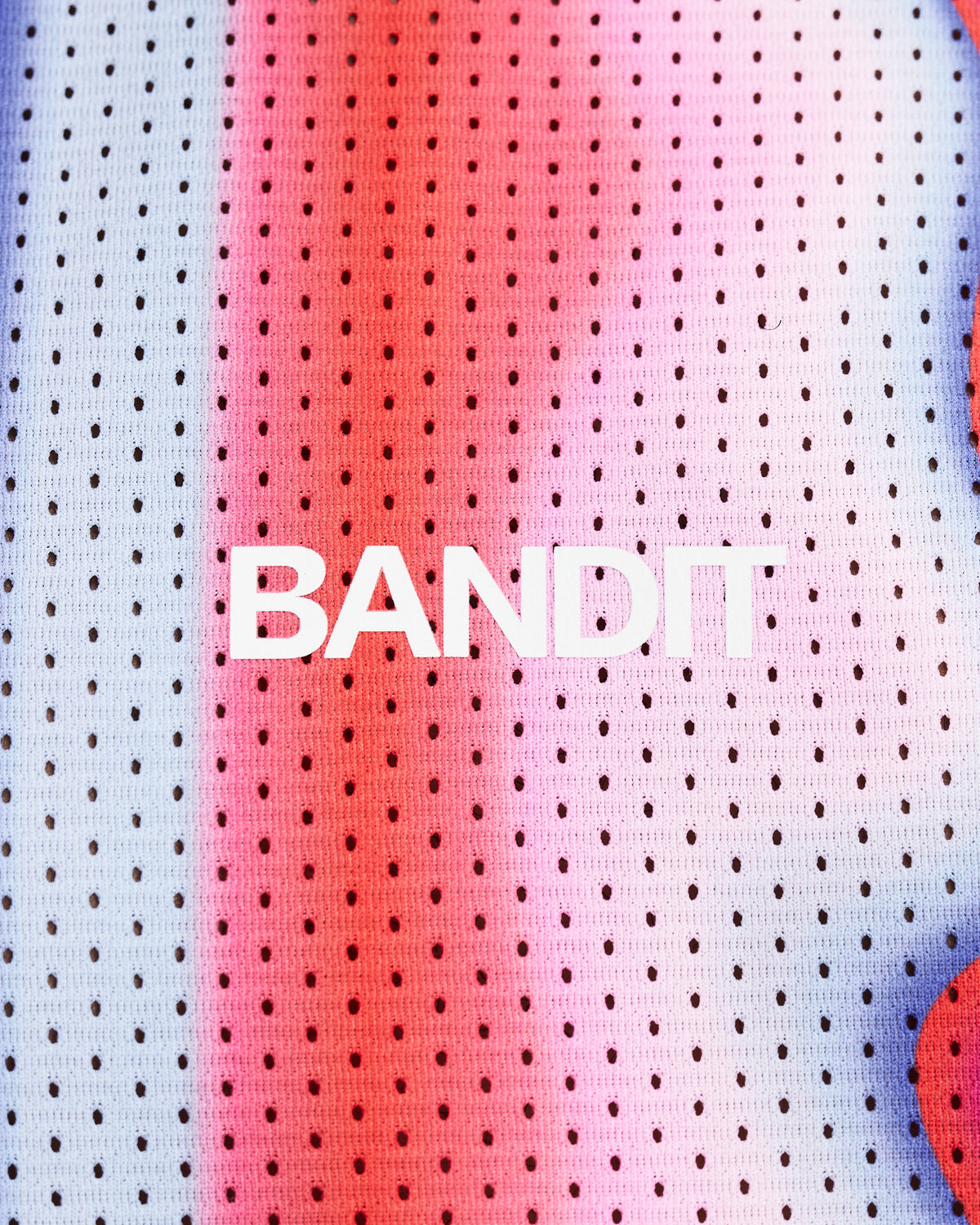 BANDIT RUNNING — MEN'S SHREDDER™ SHORTY RACE SINGLET — MELTED STRIPE GRADIENT