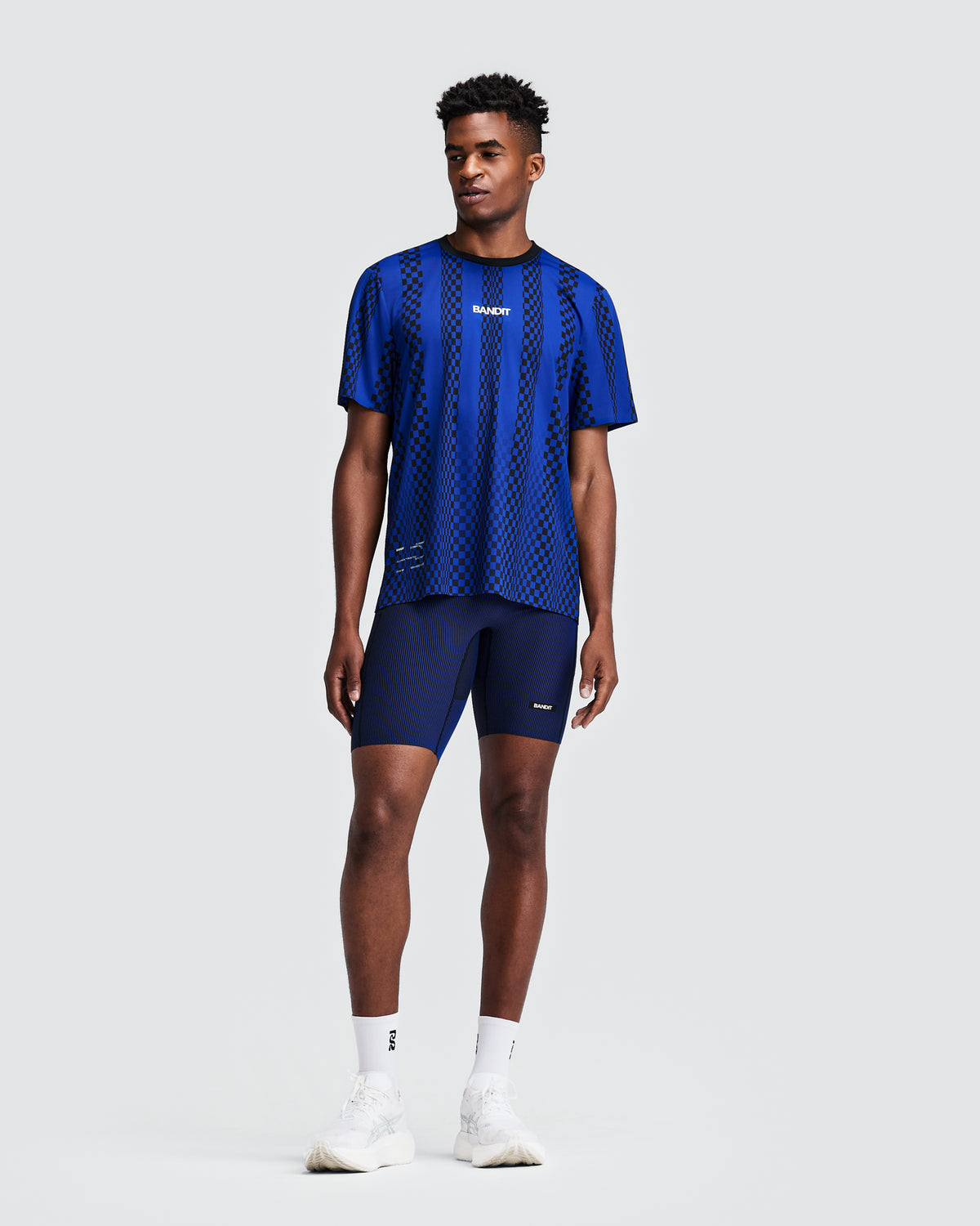 BANDIT RUNNING SPECTER RUN TEE WITH PRINT