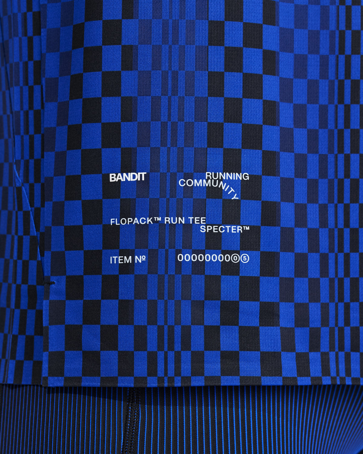 BANDIT RUNNING SPECTER RUN TEE WITH PRINT