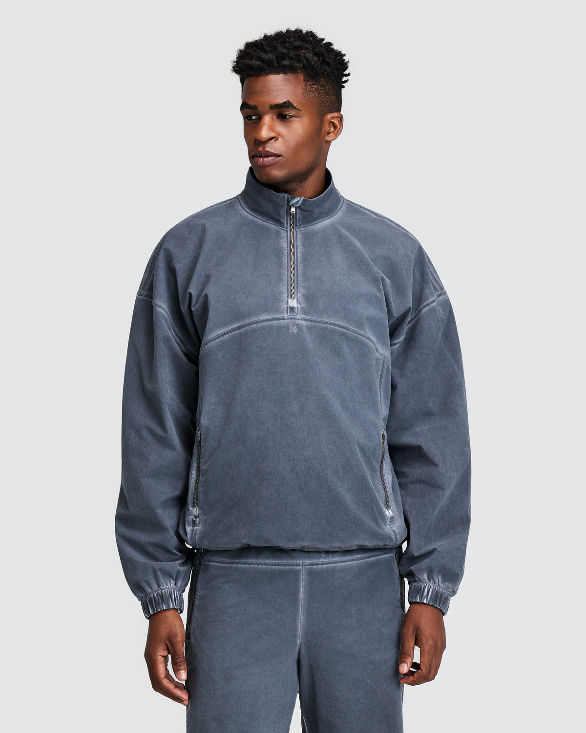 BANDIT RUNNING TERRASTRETCH™ WOVEN JACKET PULLOVER BLACK