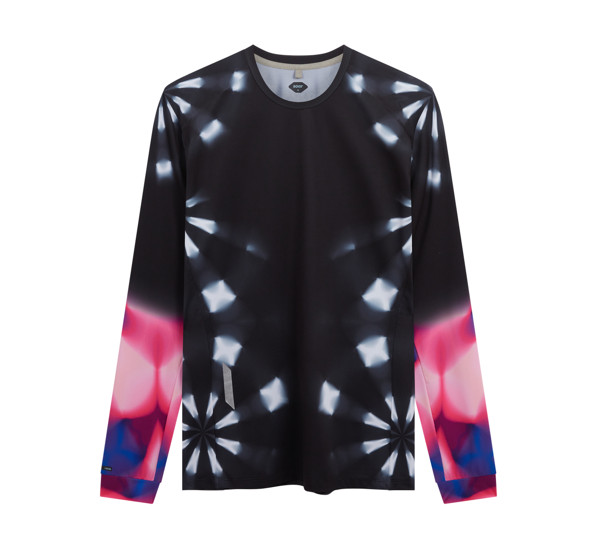 Soar Men's Printed LS Tech T Kaleidoscope