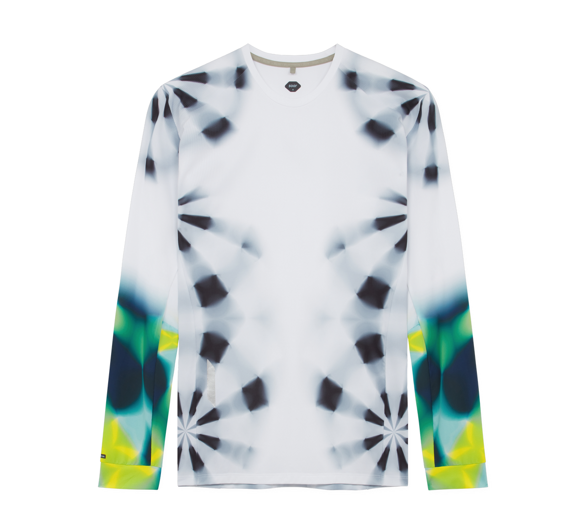 Soar Men's Printed LS Tech T Kaleidoscope