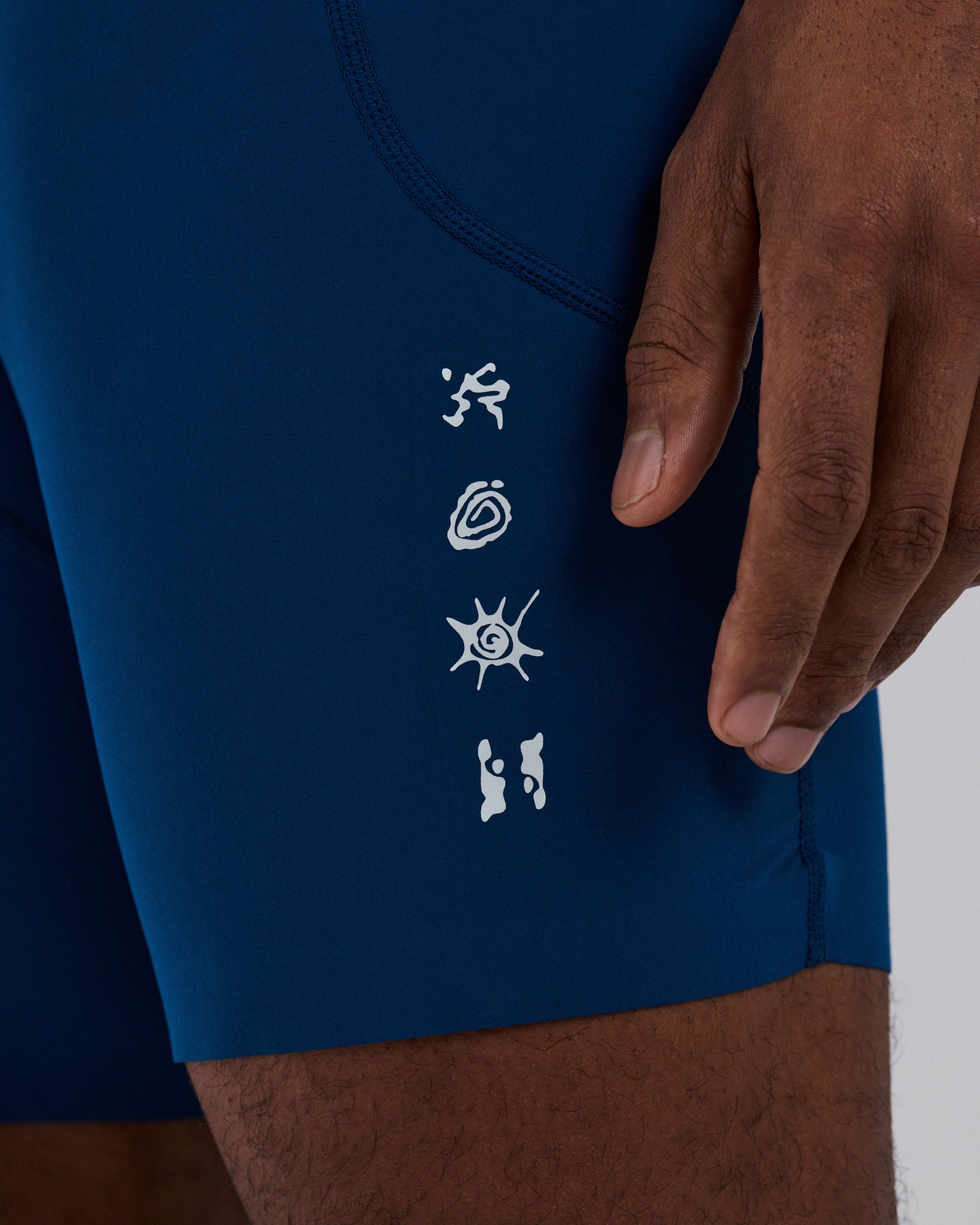 BANDIT RUNNING SO-LITE 1/2 TIGHT (BLU)