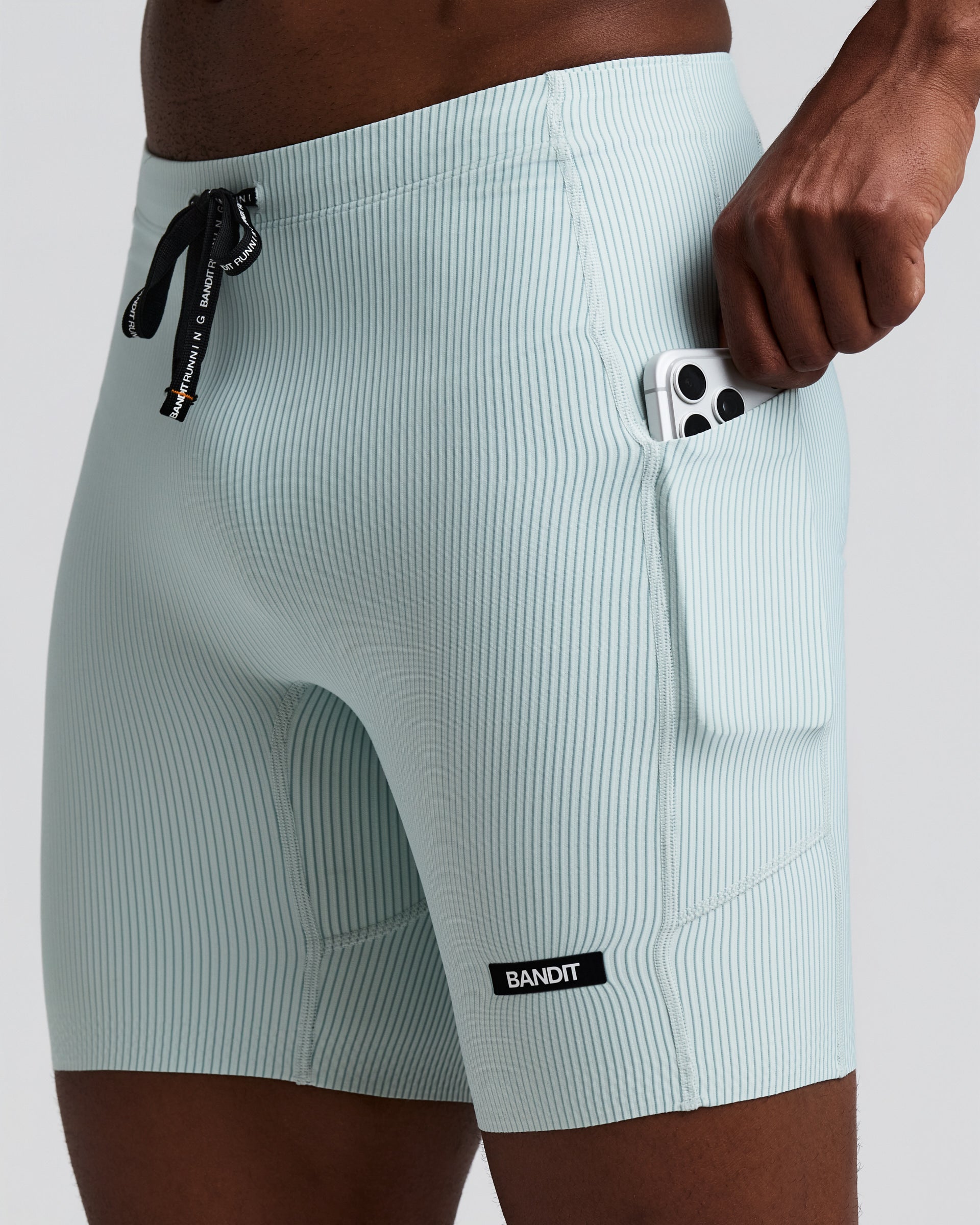 BANDIT RUNNING STRIPED CADENCE NEXT GEN 1/4 TIGHT