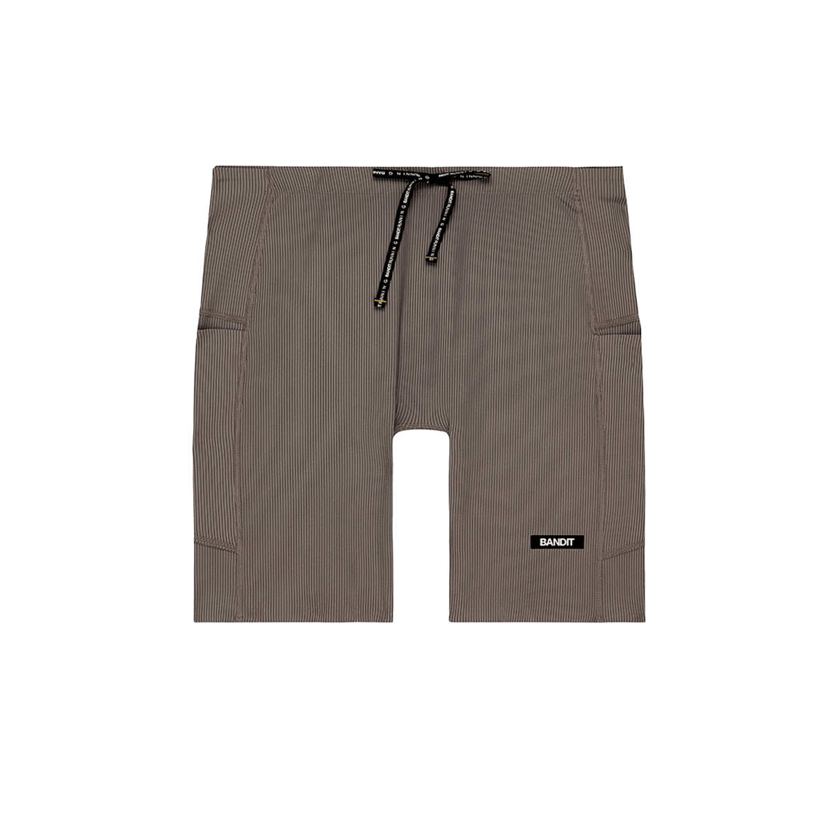 BANDIT RUNNING STRIPED CADENCE QUARTER TIGHT