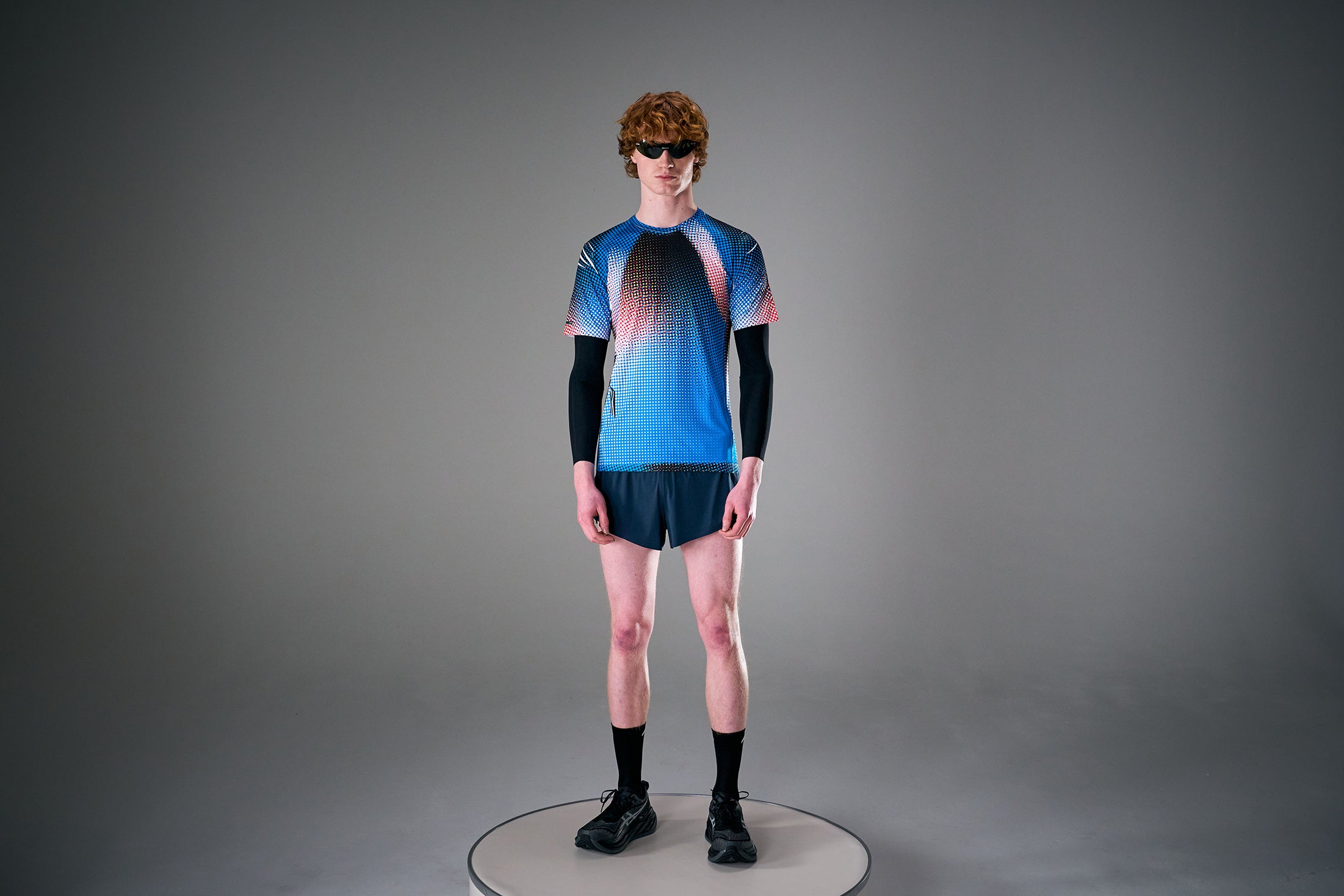 SOAR MEN'S PRINTED TECH TEE