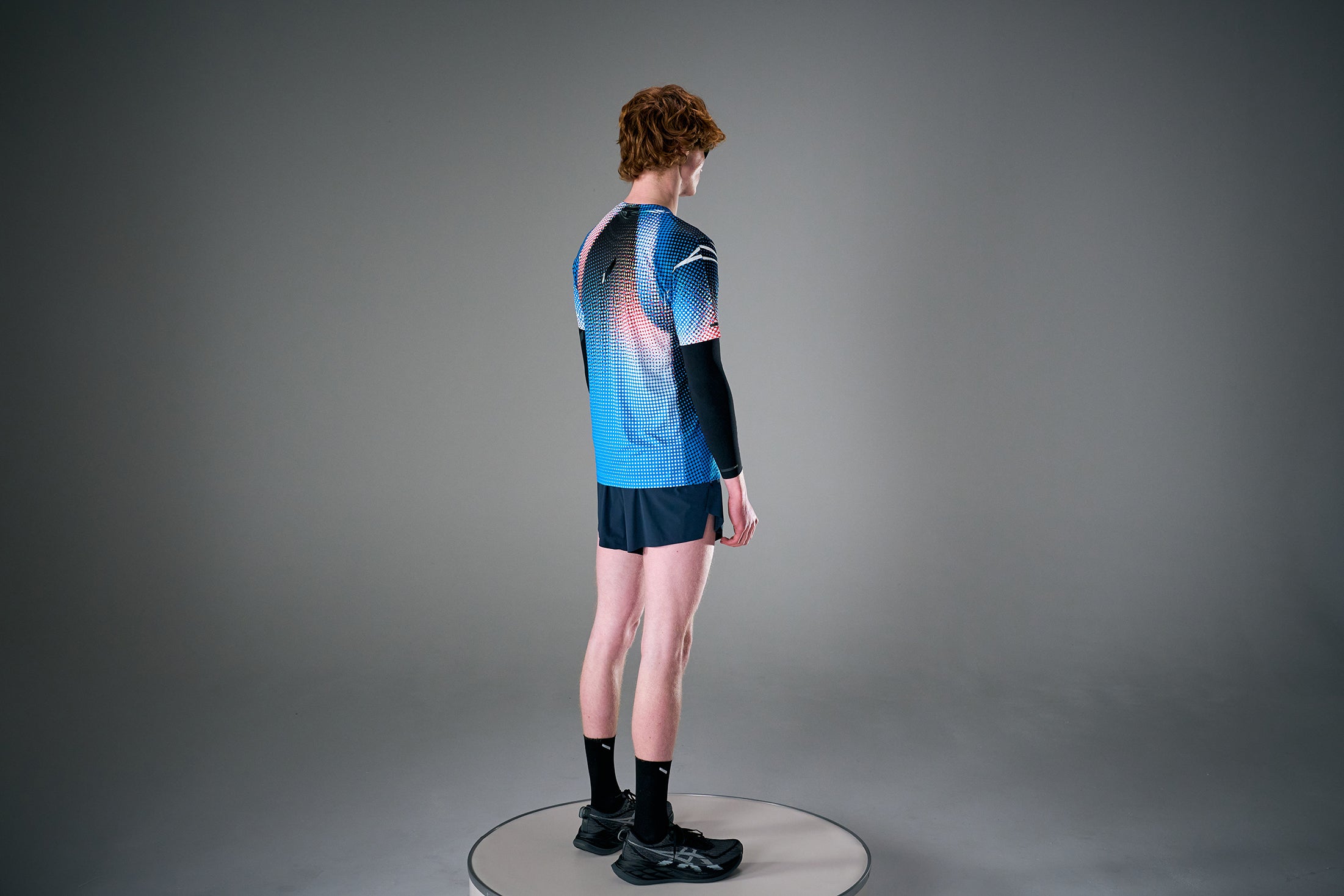 SOAR MEN'S PRINTED TECH TEE