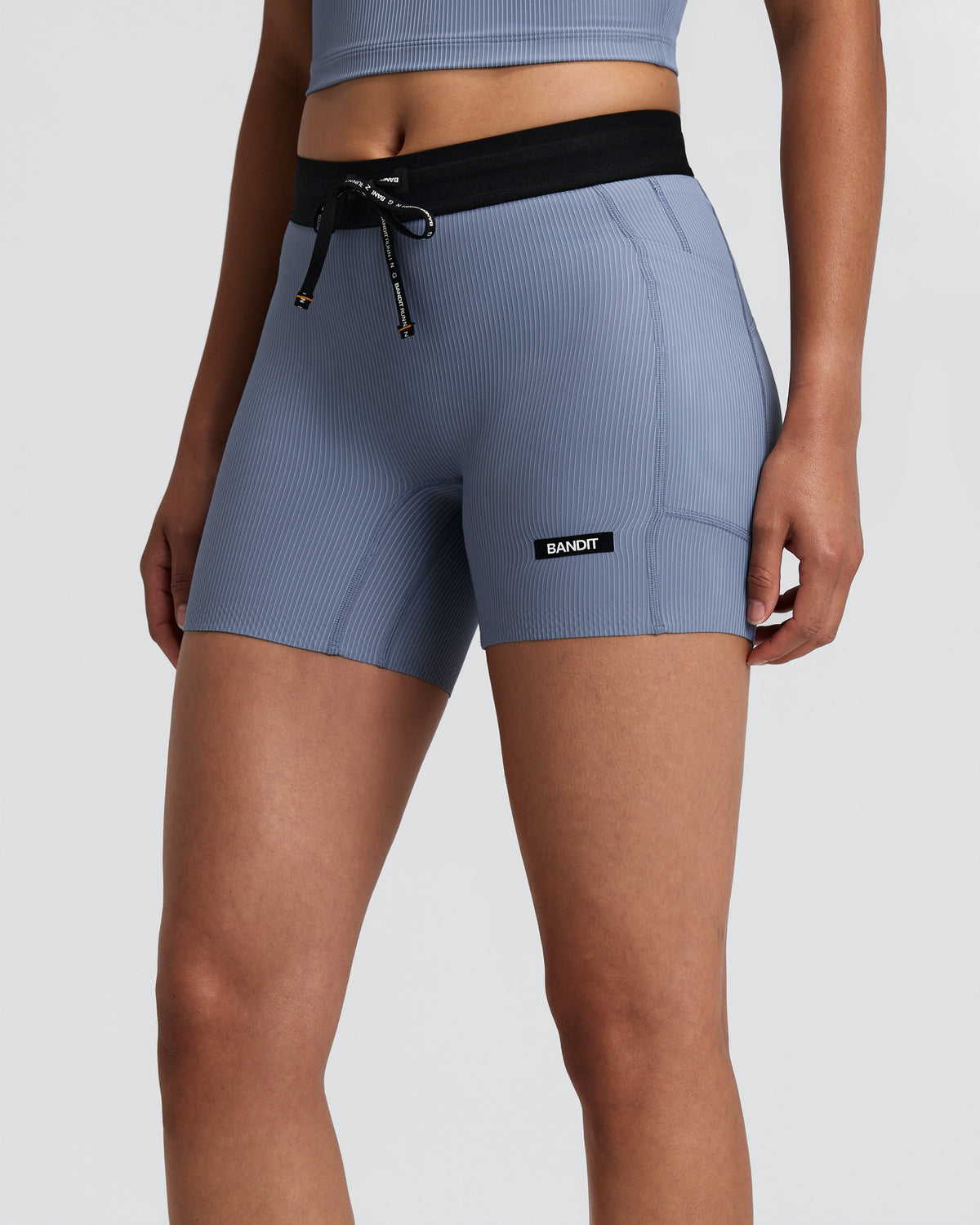 Bandit Running Women's Striped Cadence™ 5" Compression Shorts