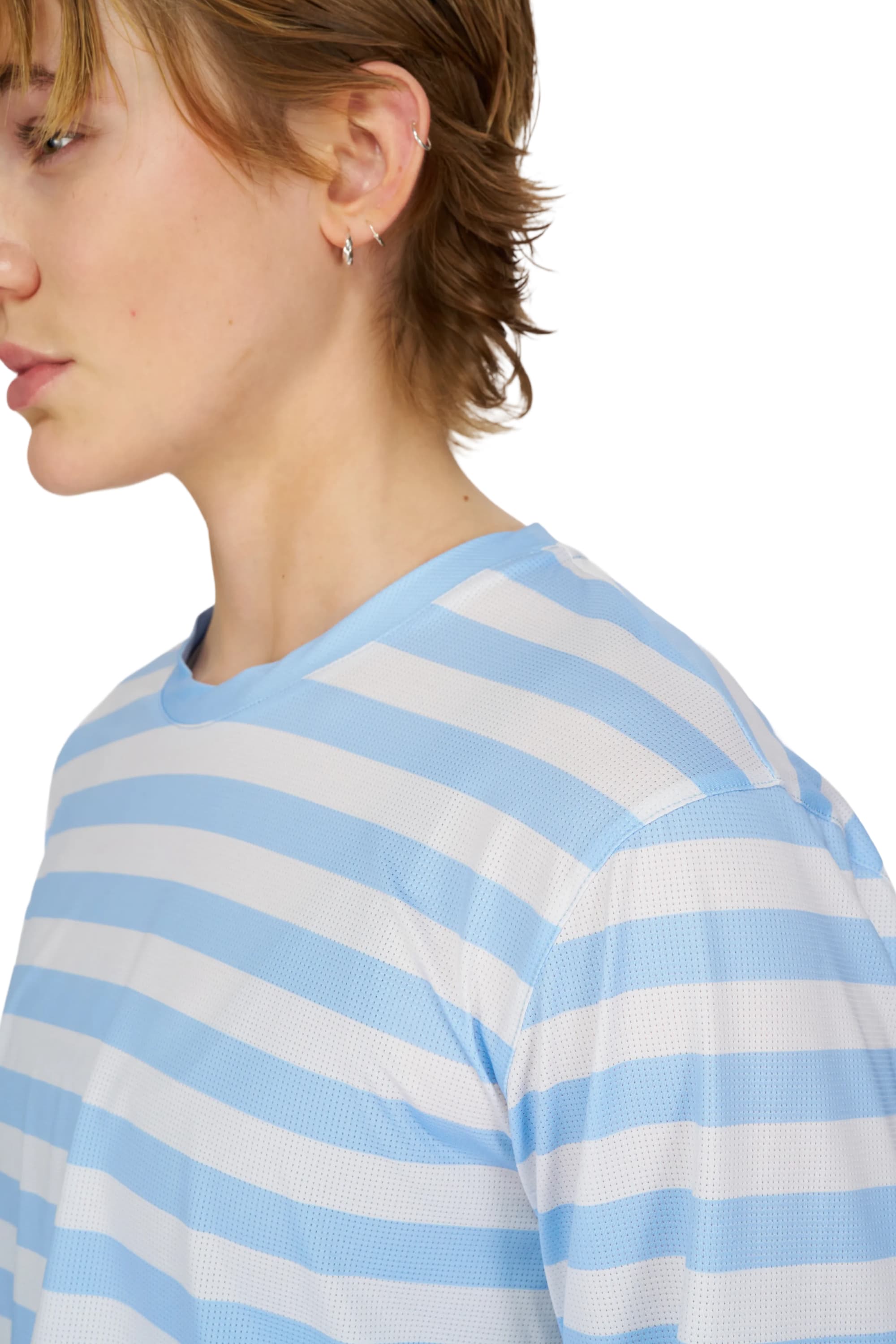 UNNA STRIPED LONG SLEEVE W
