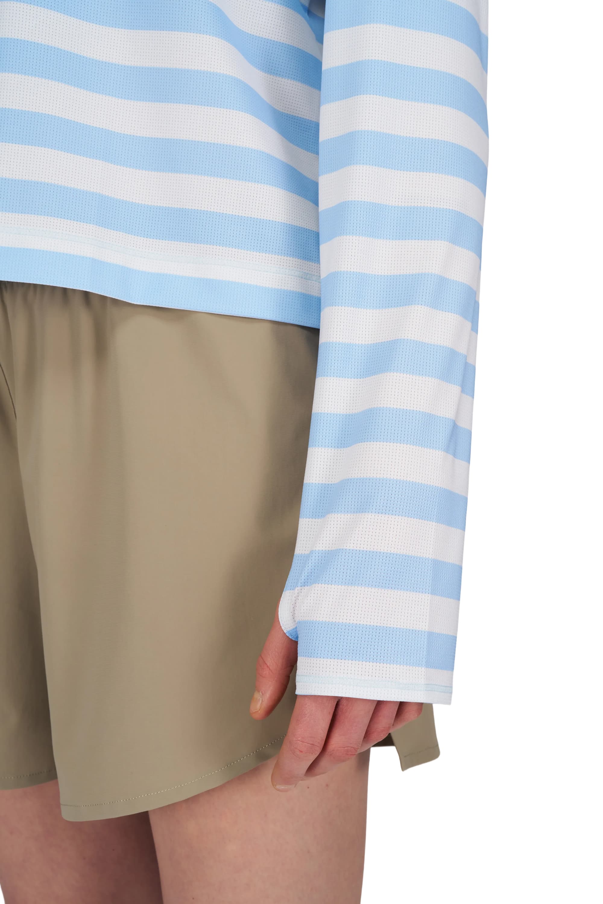 UNNA STRIPED LONG SLEEVE W