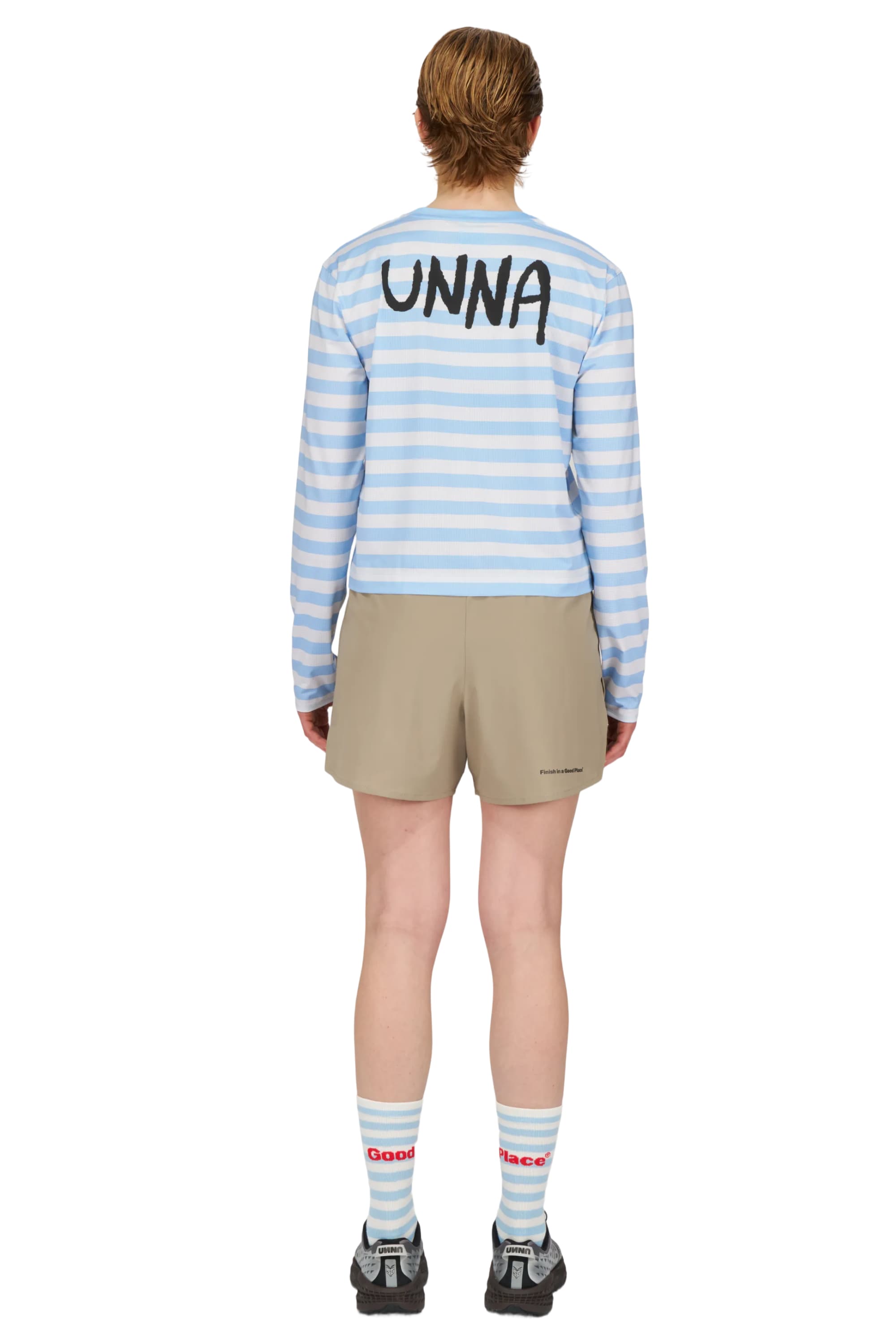 UNNA STRIPED LONG SLEEVE W