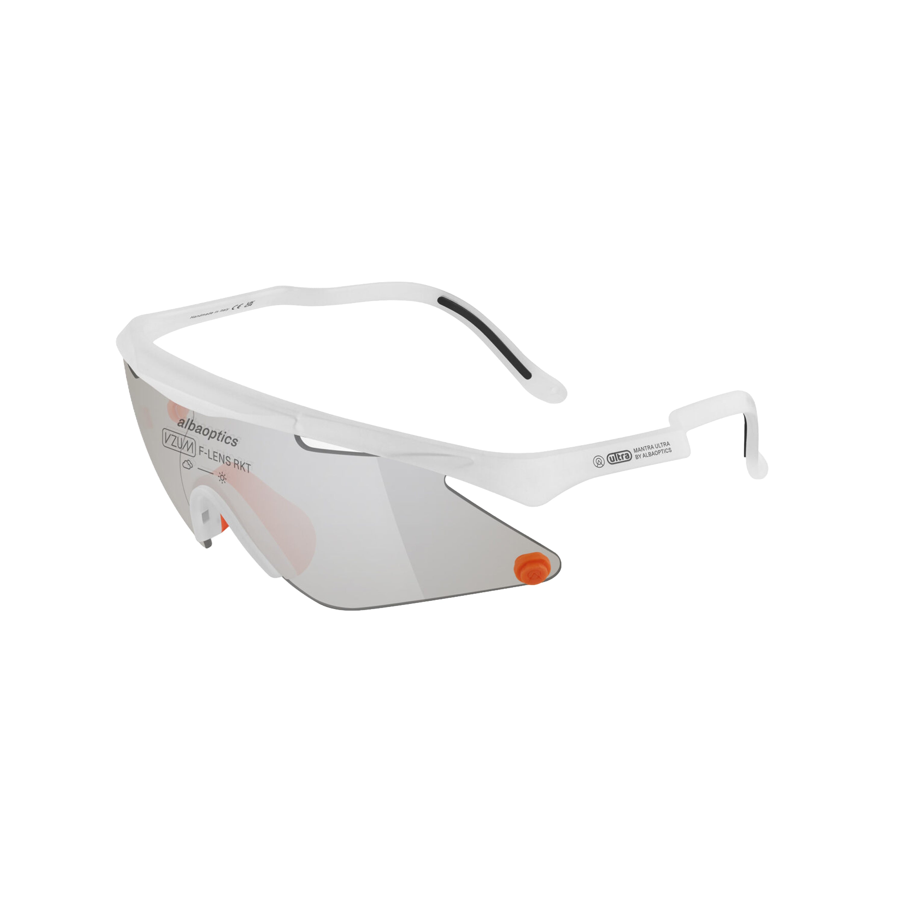 ALBA OPTICS MANTRA ULTRA WHITE VZUM F-LENS RKT ULTRA