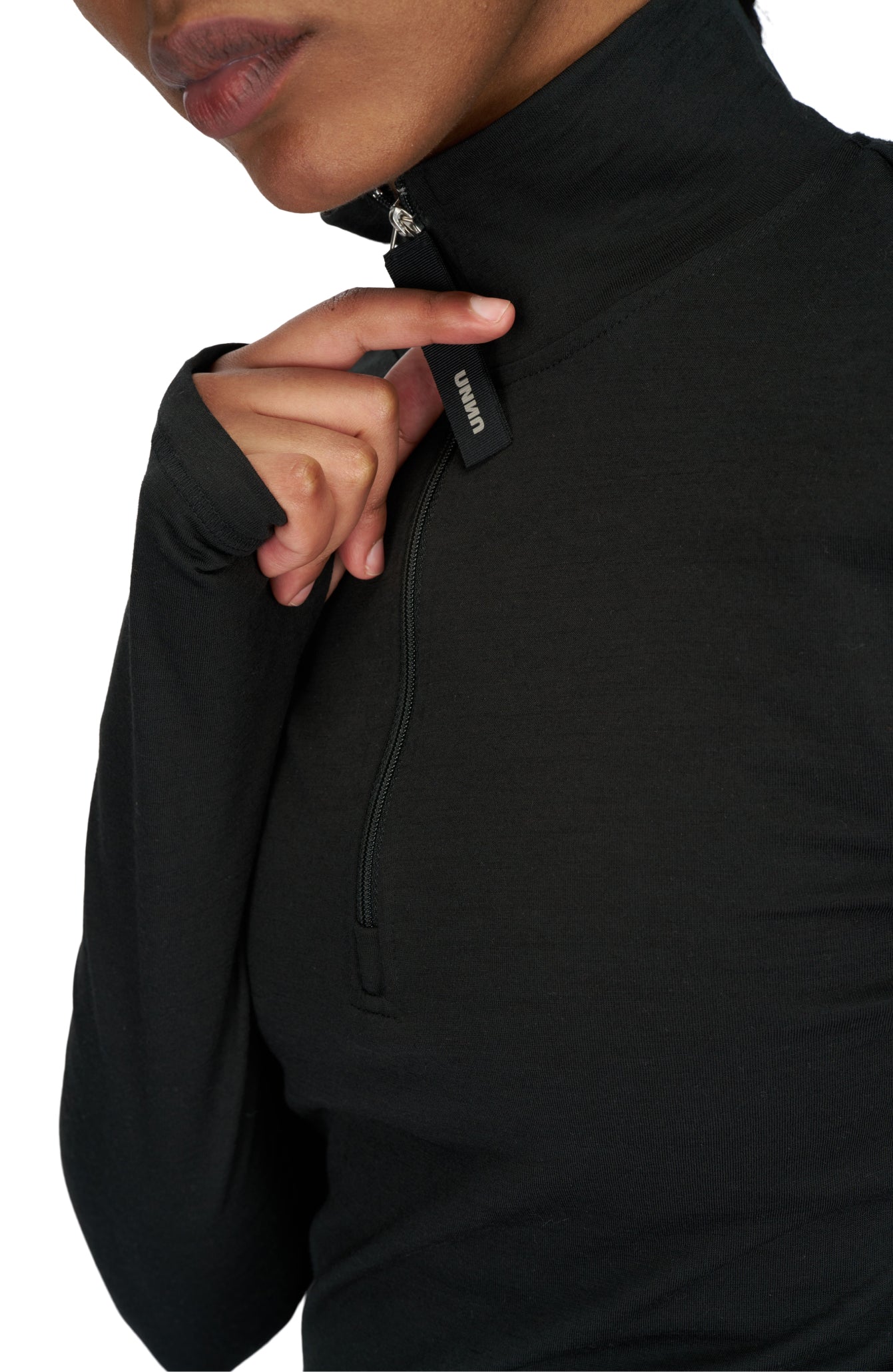 UNNA Zip-Up Wool Layer