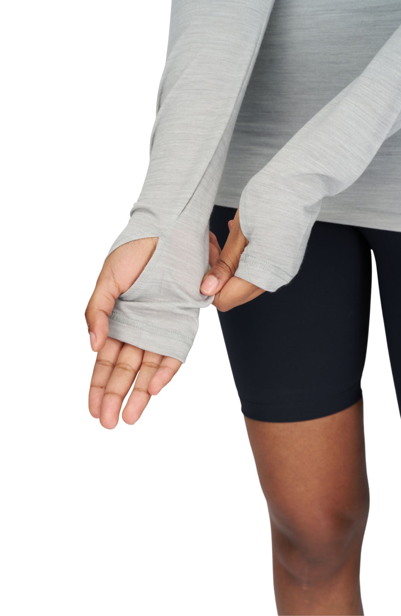 UNNA Zip-Up Wool Layer