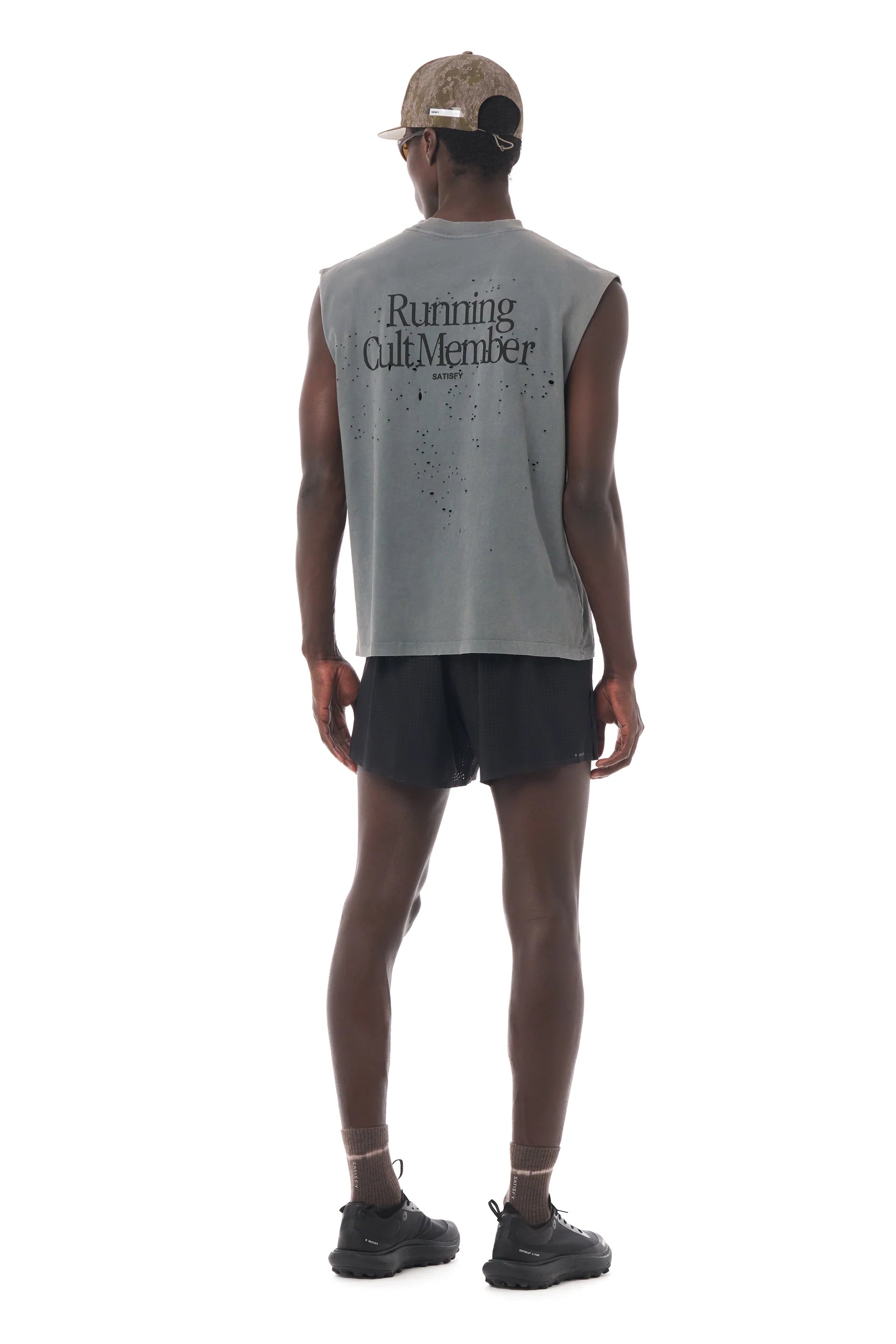 SATISFY MOTHTECH™ MUSCLE TEE RUNNING CULT MEMBER