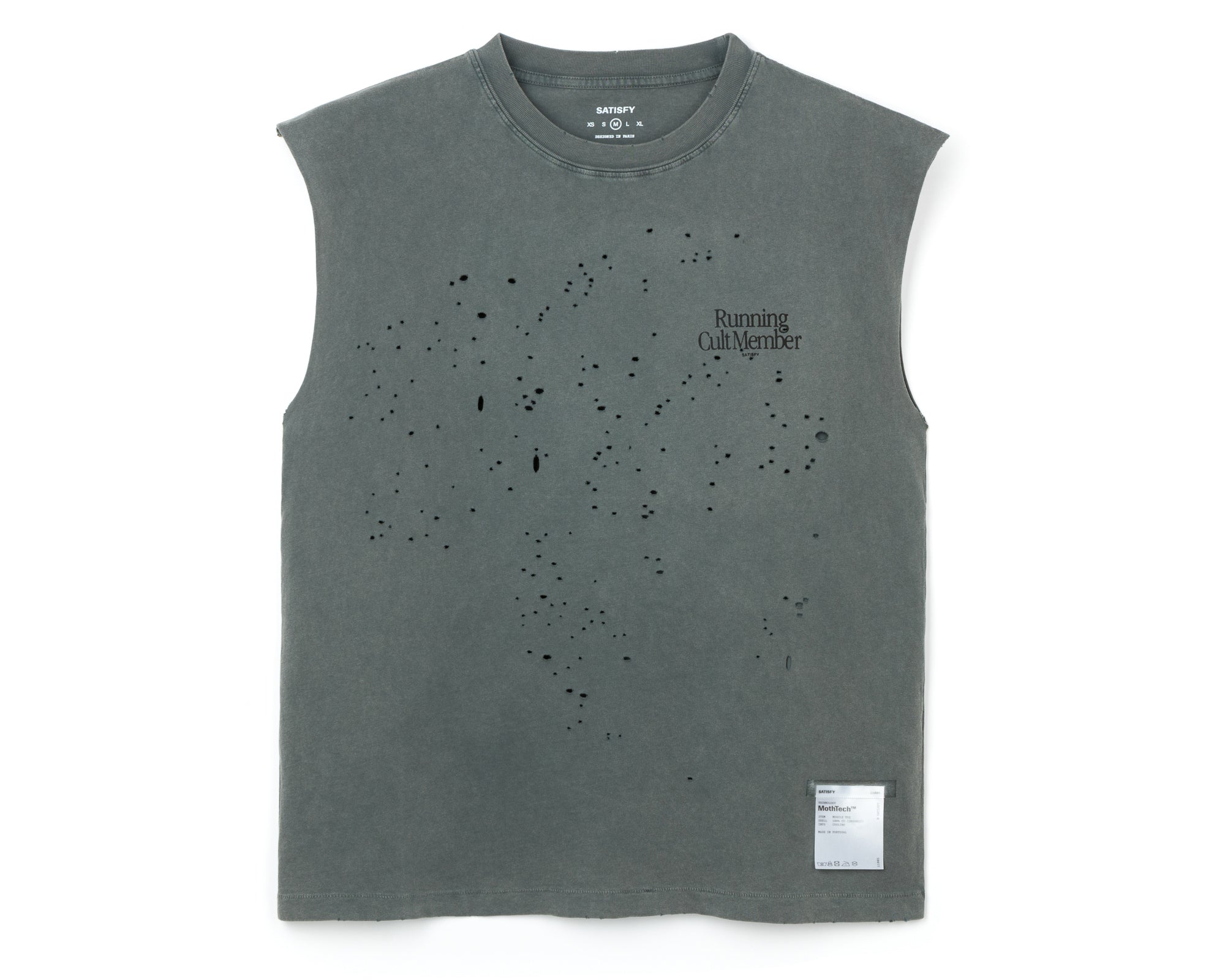 SATISFY MOTHTECH™ MUSCLE TEE RUNNING CULT MEMBER
