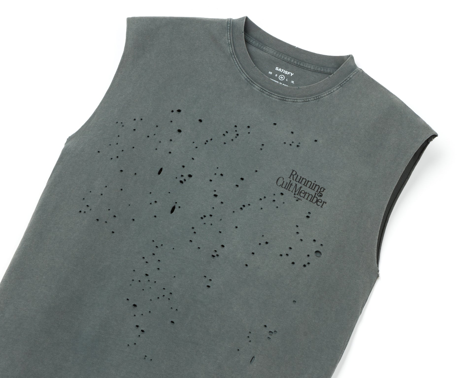 SATISFY MOTHTECH™ MUSCLE TEE RUNNING CULT MEMBER
