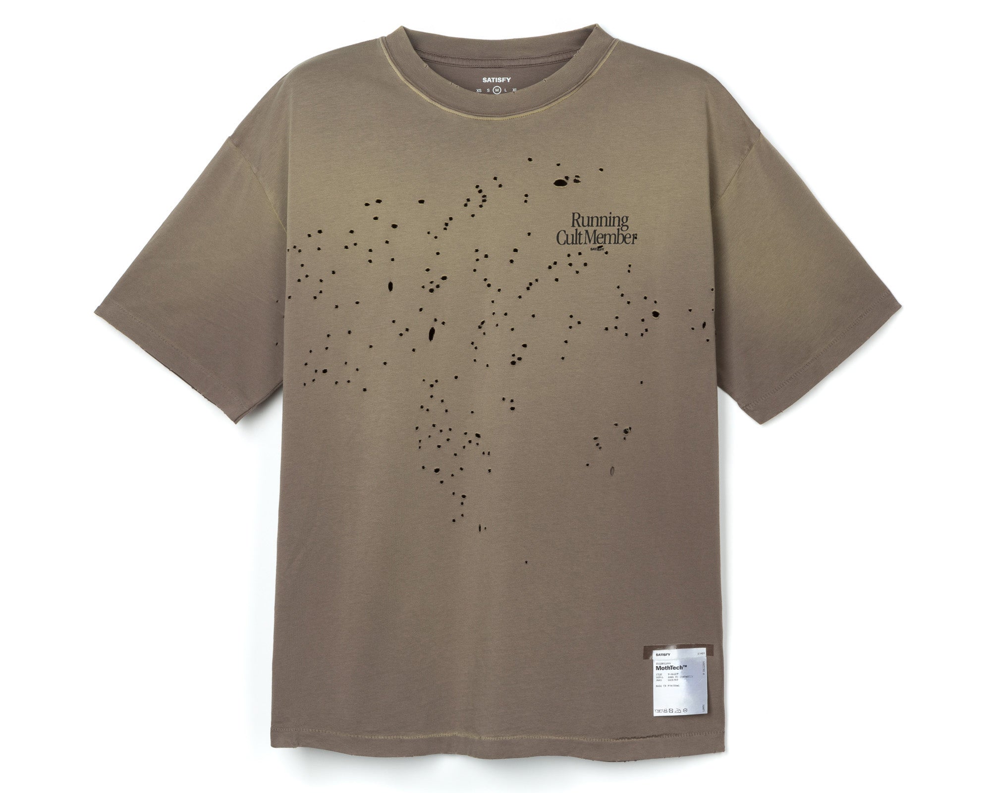 SATISFY MOTHTECH™ T-SHIRT RUNNING CULT MEMBER