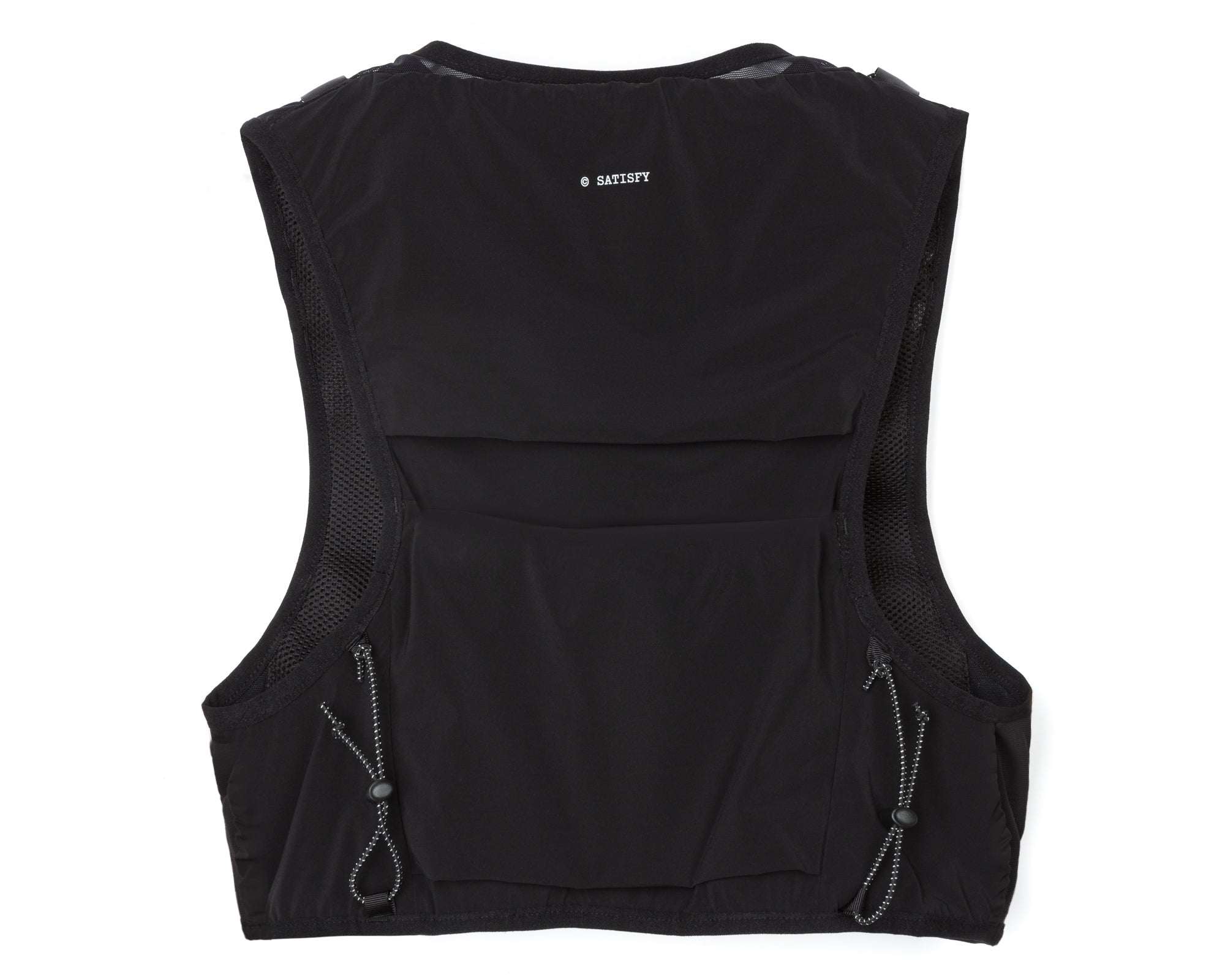 S/M SATISFY JUSTICE HYDRATION VEST 5L 黒 SATISFY JUSTICE™ CORDURA 5L HYDRATION VEST