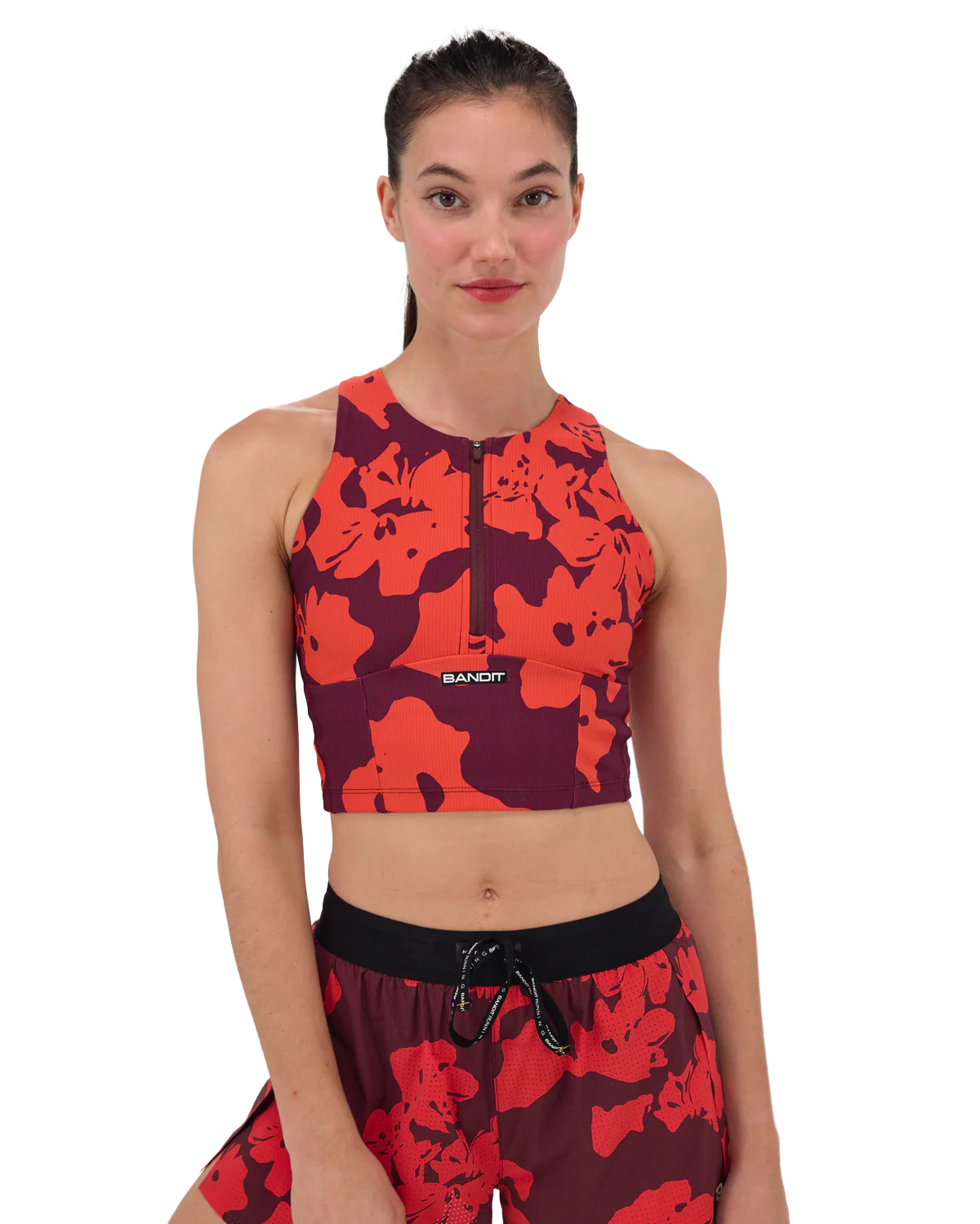 Bandit Running Cadence™ Zip Front Race Crop