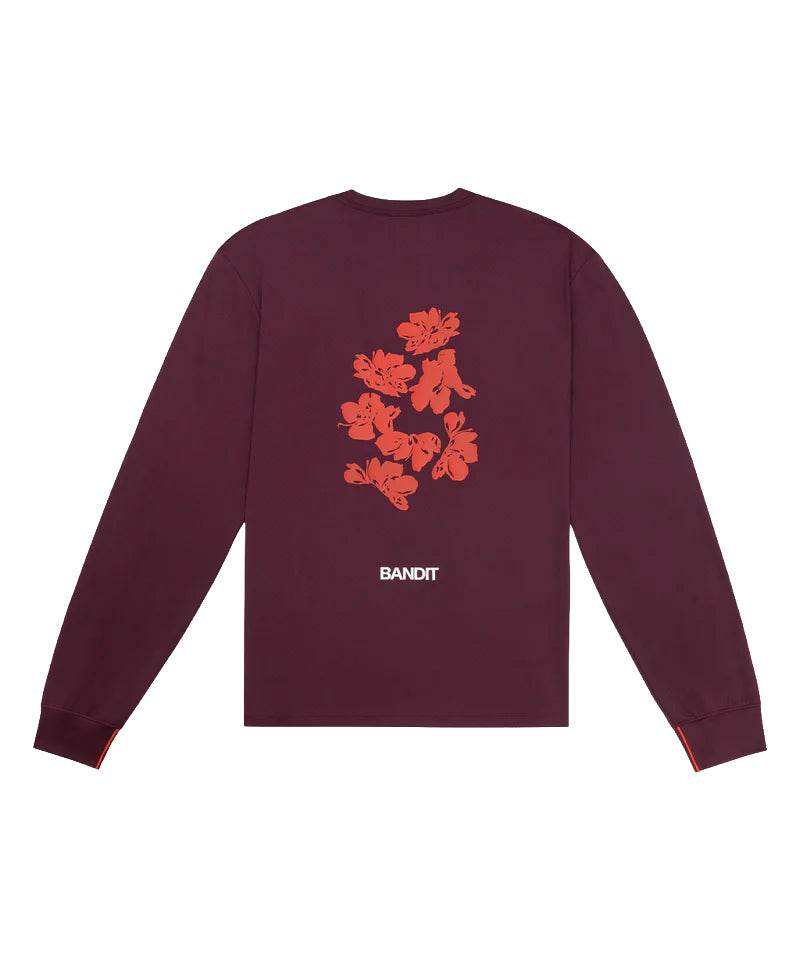 Bandit Running Pinny Mesh Performance LongSleeve Tee