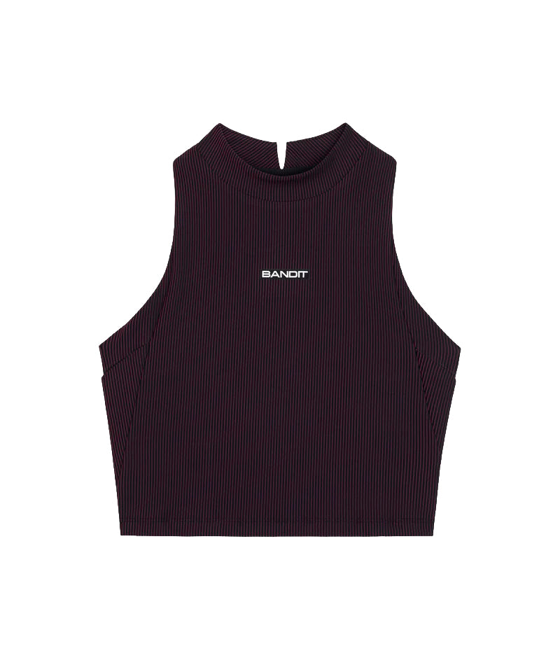 Bandit Running Striped Cadence™ Mockneck Race