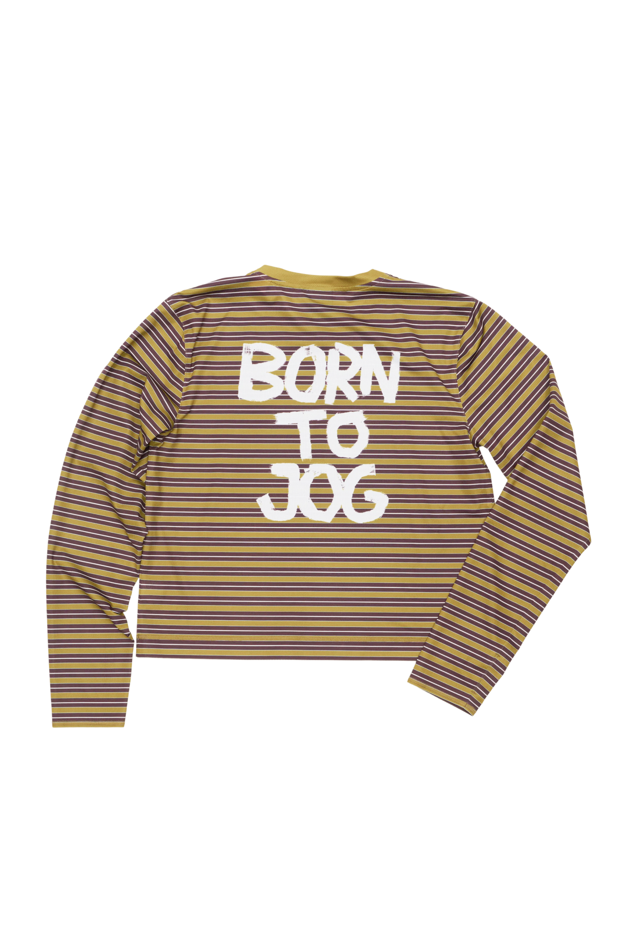 UNNA BORN TO JOG STRIPED LS W