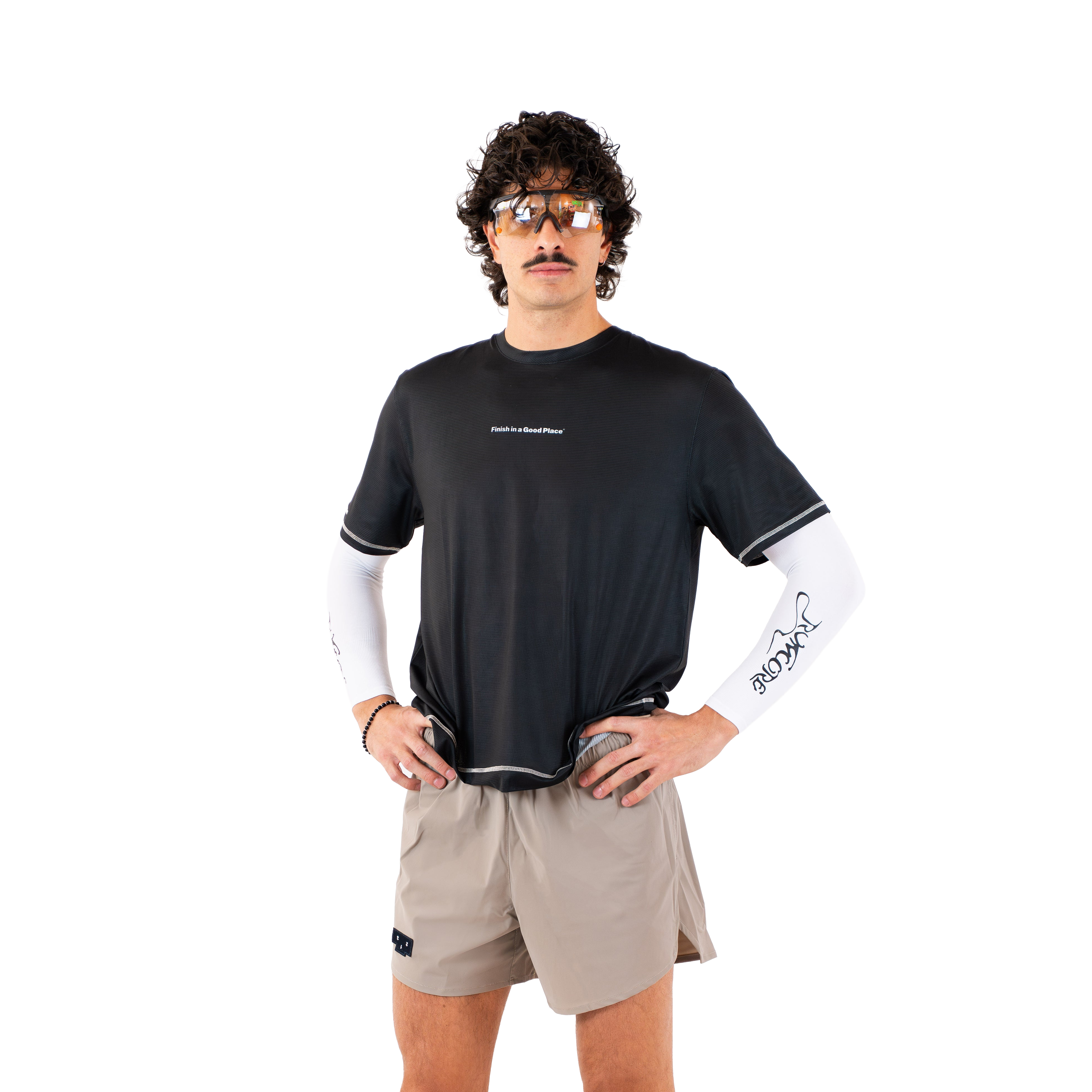 Armsleeve Runcore white/black