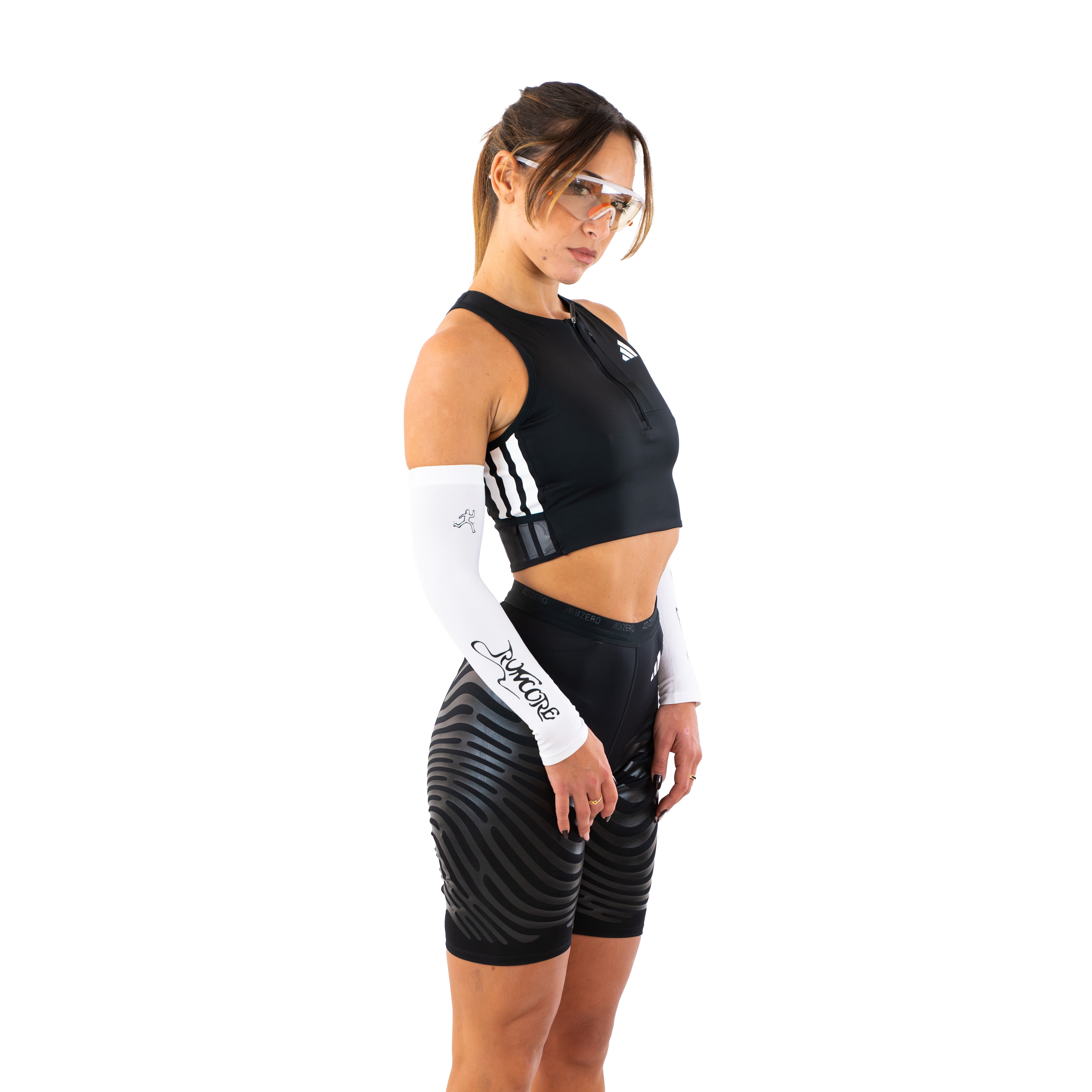 Armsleeve Runcore white/black
