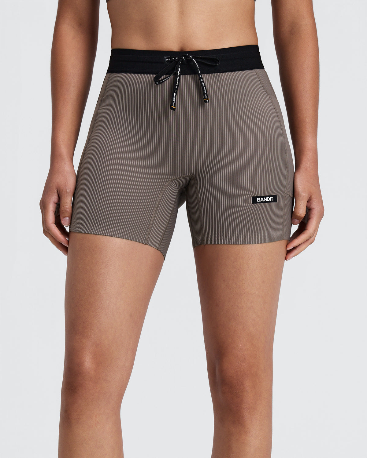 Bandit Running Women's Striped Cadence™ 5" Compression Shorts