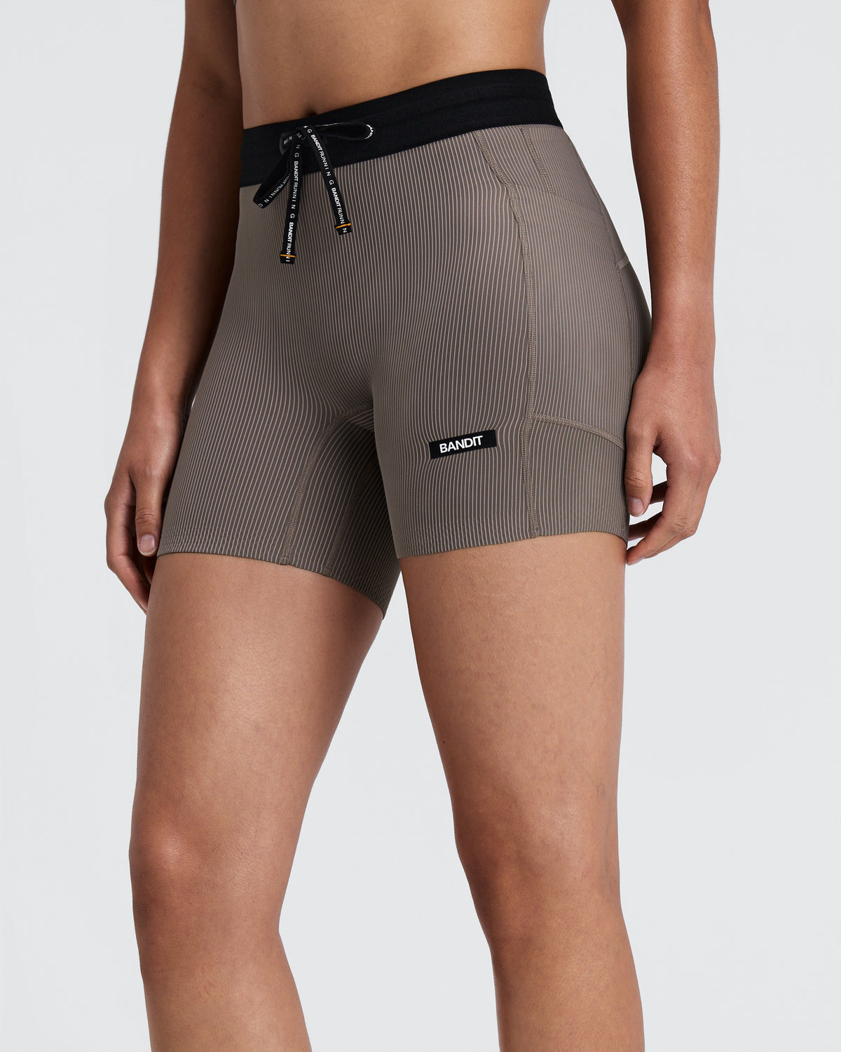 Bandit Running Women's Striped Cadence™ 5" Compression Shorts