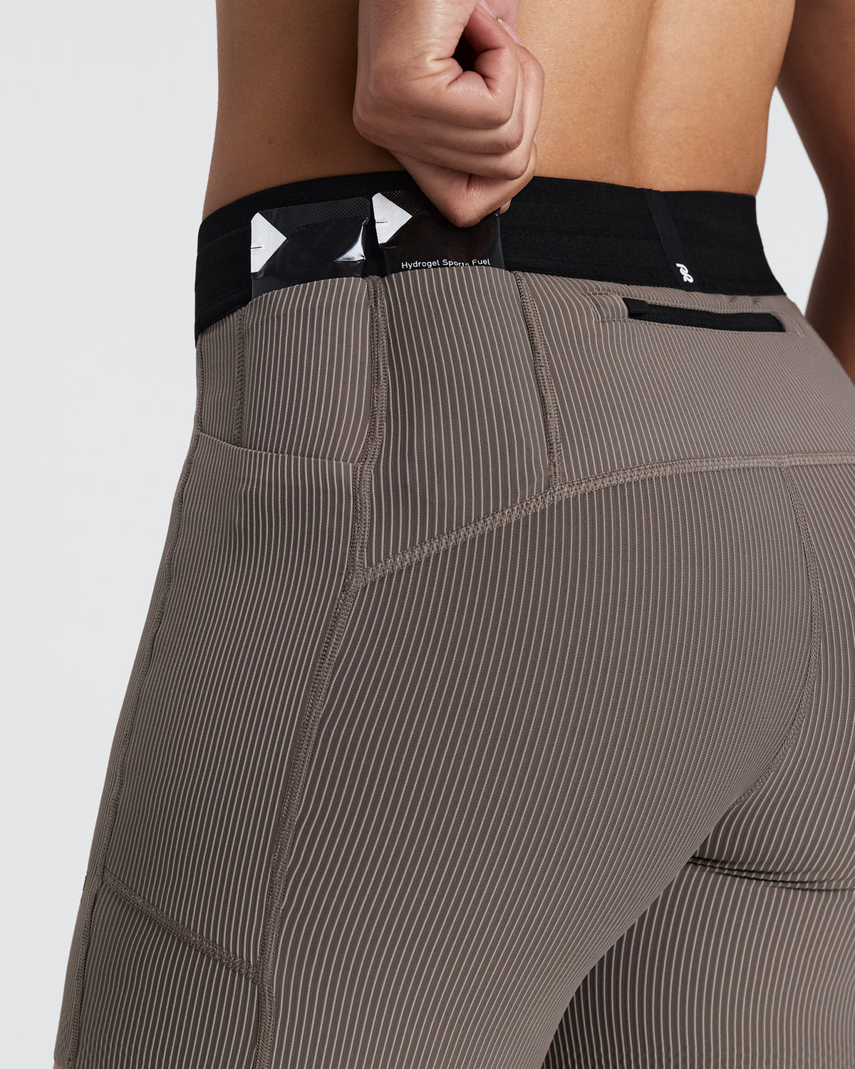 Bandit Running Women's Striped Cadence™ 5" Compression Shorts