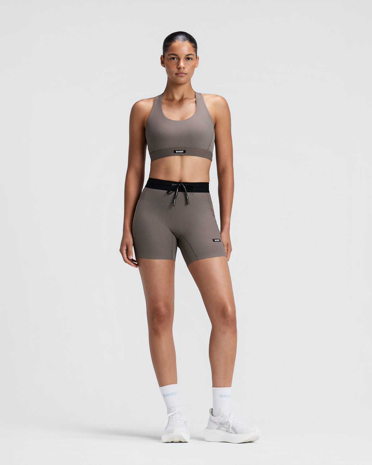 BBandit Running Women's Striped Cadence™ Scoop Neck T-Back Run Bra