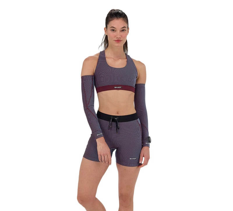 Bandit Running Striped Cadence Scoopneck