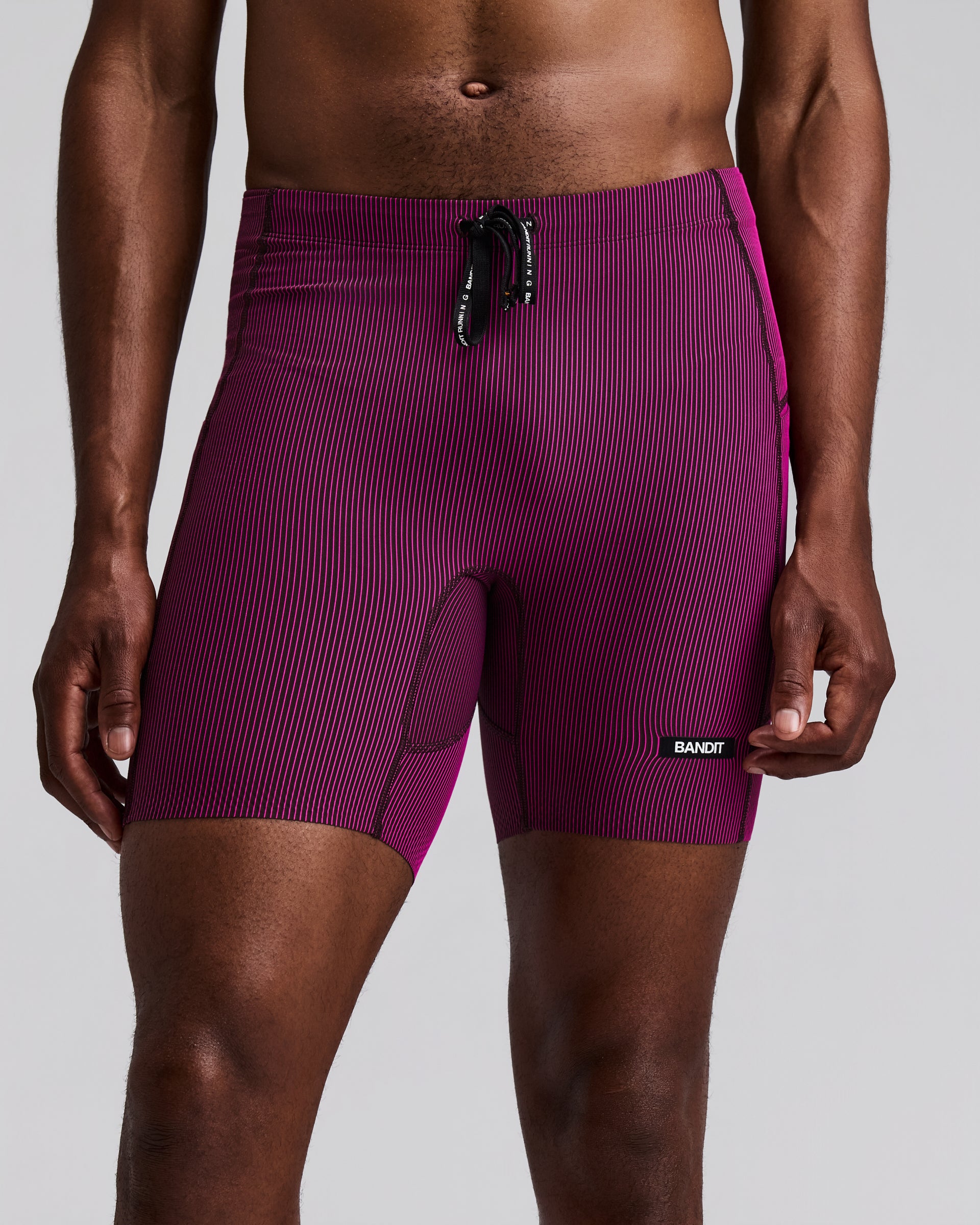 BANDIT RUNNING STRIPED CADENCE NEXT GEN 1/4 TIGHT