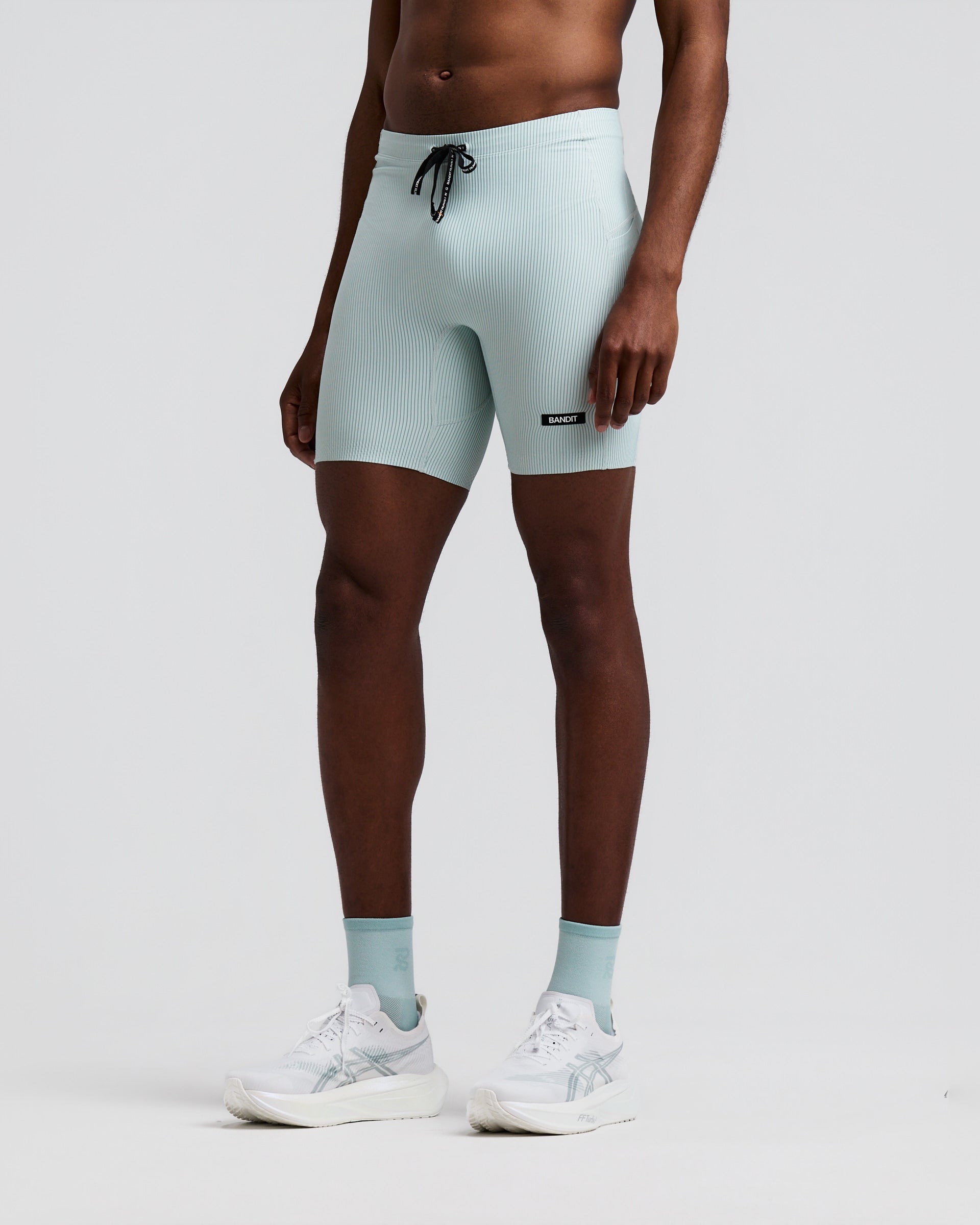BANDIT RUNNING STRIPED CADENCE NEXT GEN 1/4 TIGHT