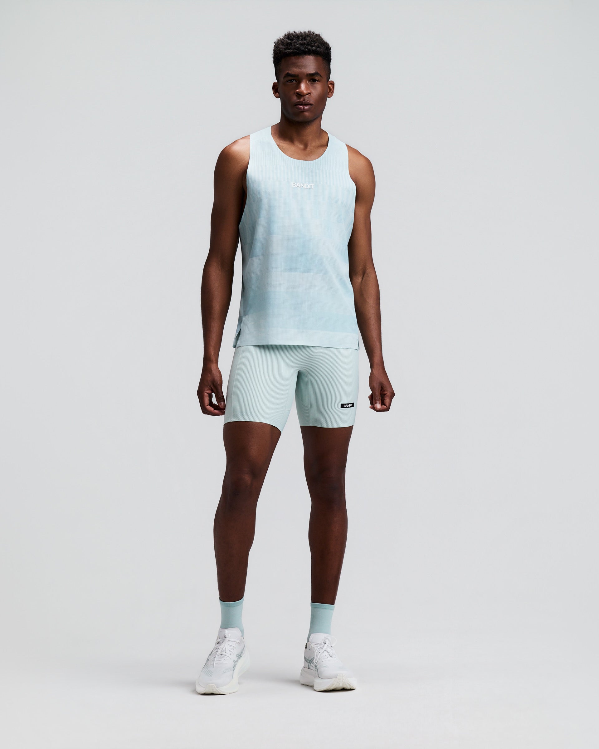 BANDIT RUNNING STRIPED CADENCE NEXT GEN 1/4 TIGHT