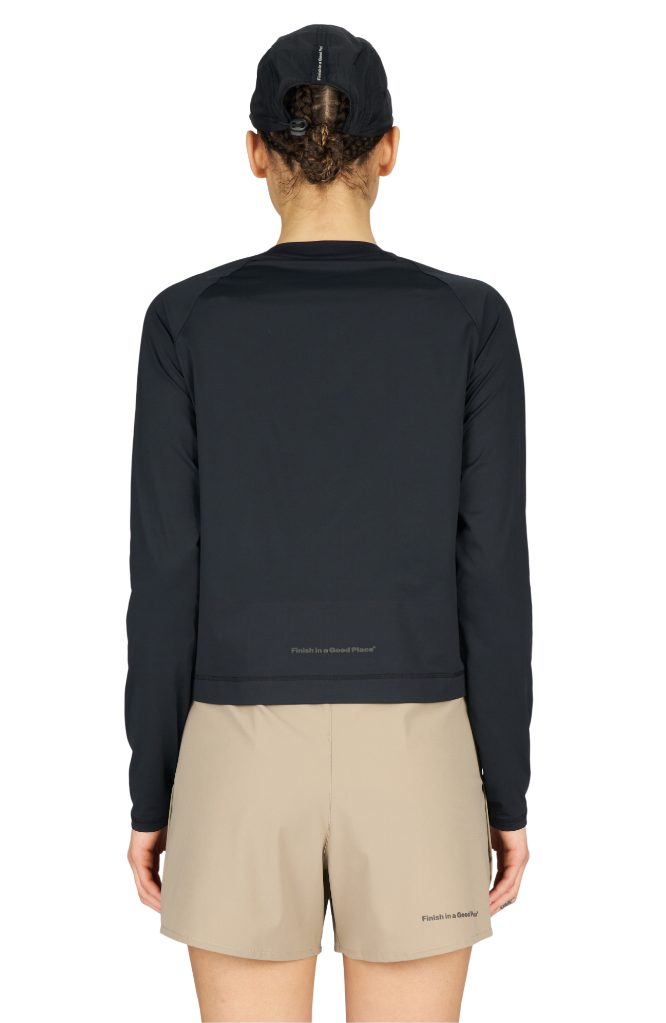 UNNA SHINY LONG SLEEVE W