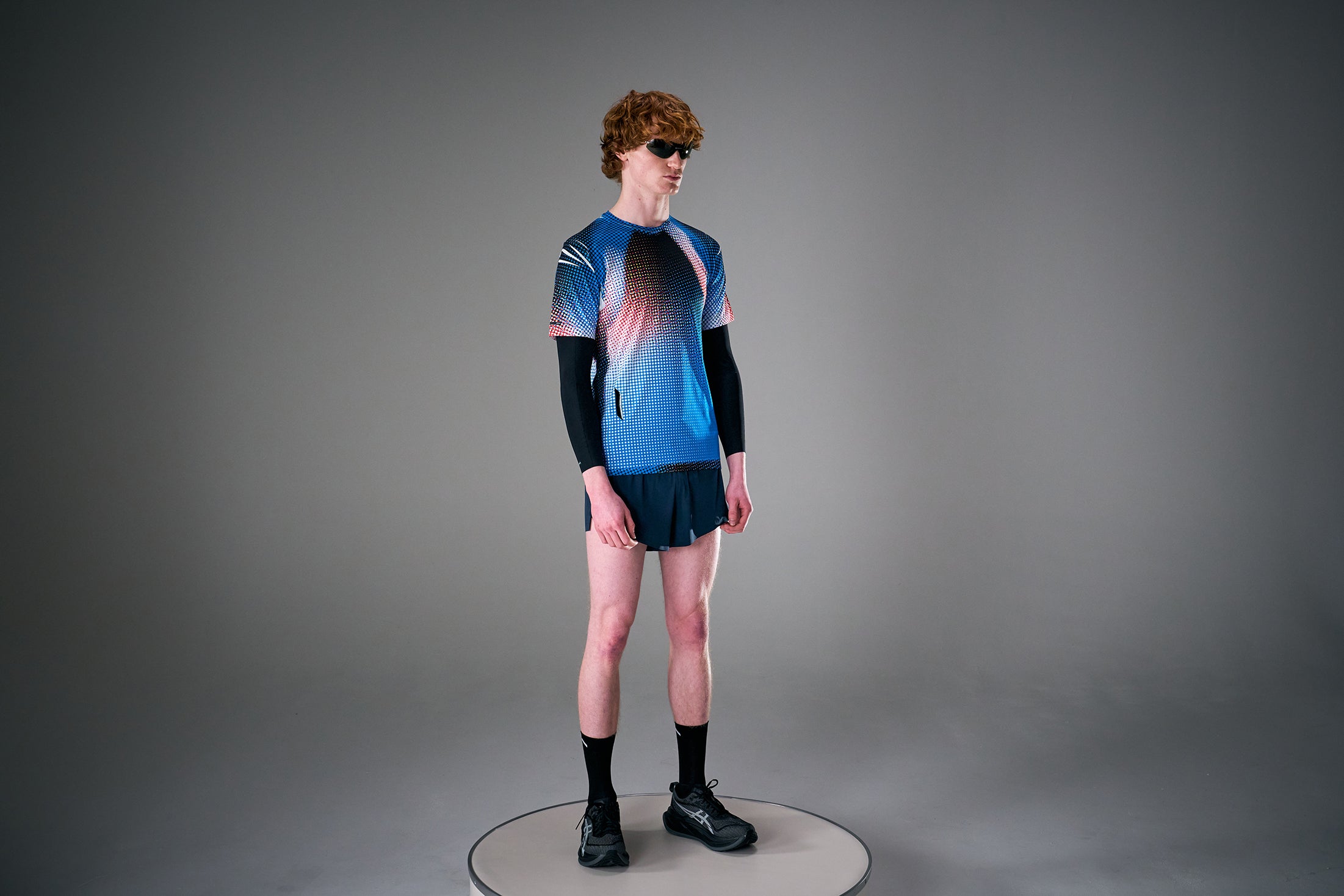 SOAR MEN'S PRINTED TECH TEE