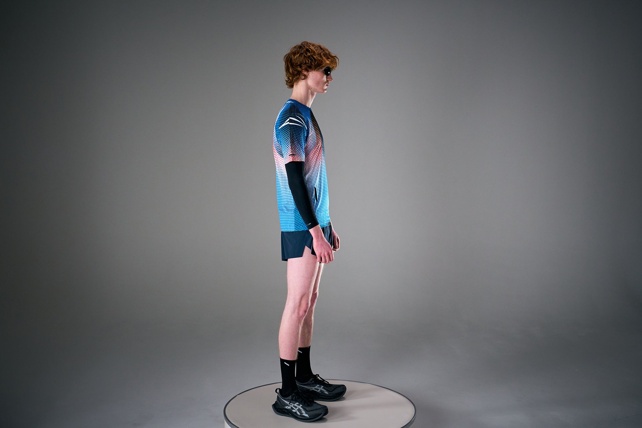 SOAR MEN'S PRINTED TECH TEE